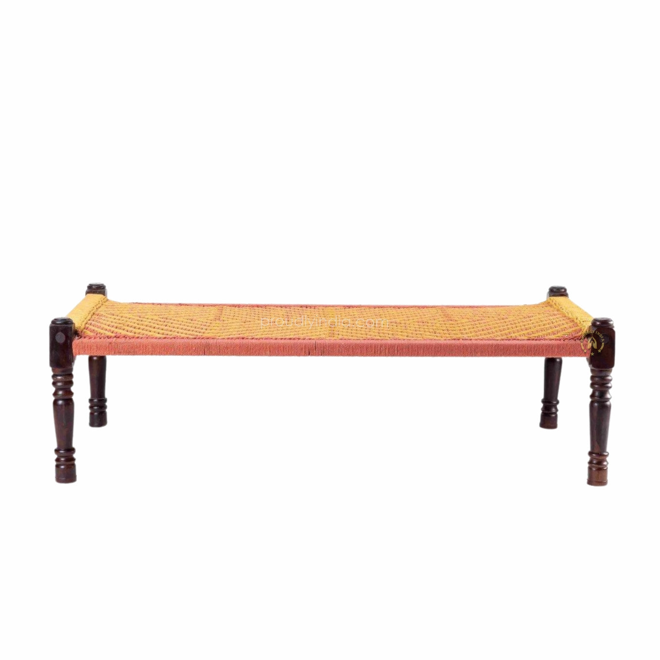 Orange and Yellow Indian Rope Daybed