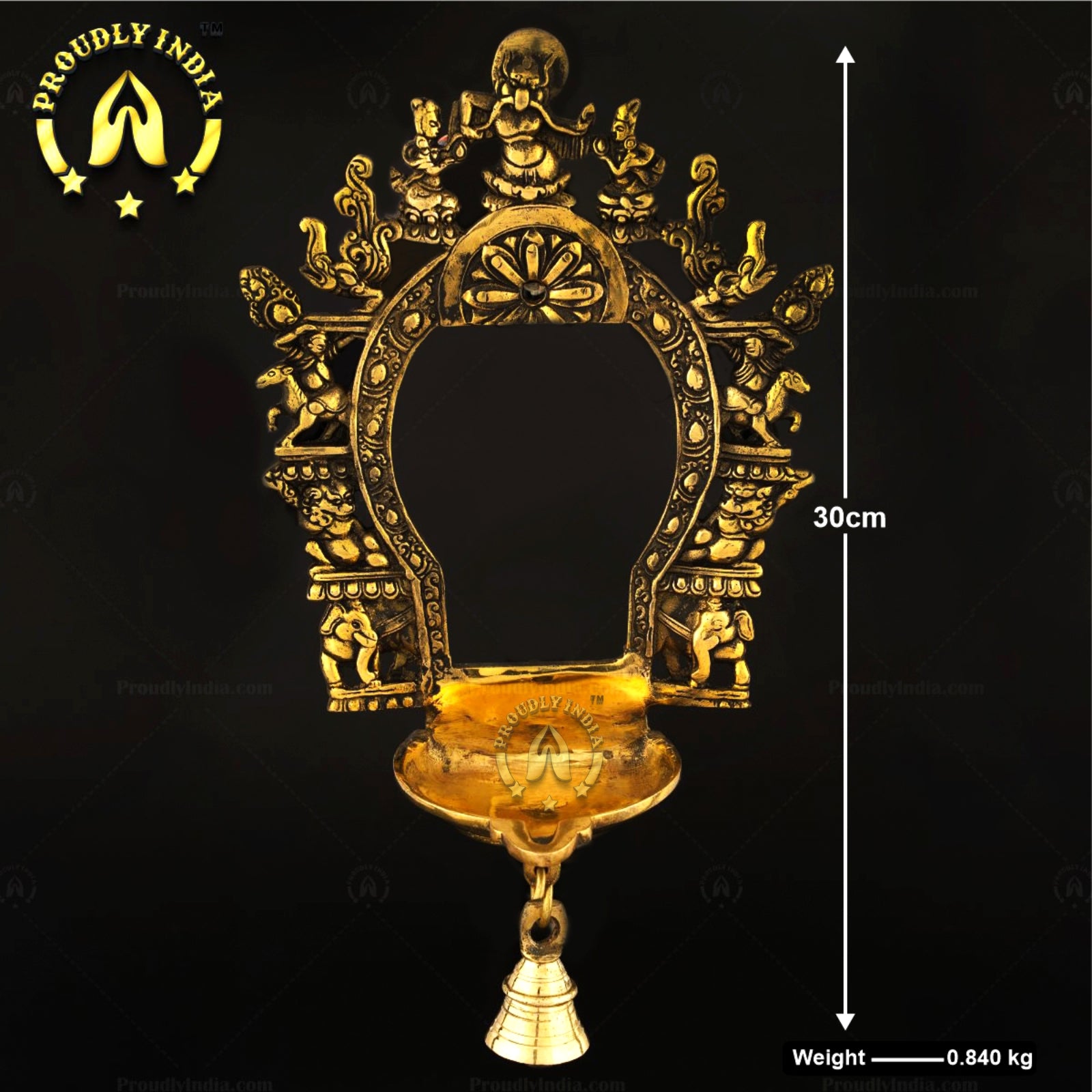 Decorative Wall Hanging with Bell
