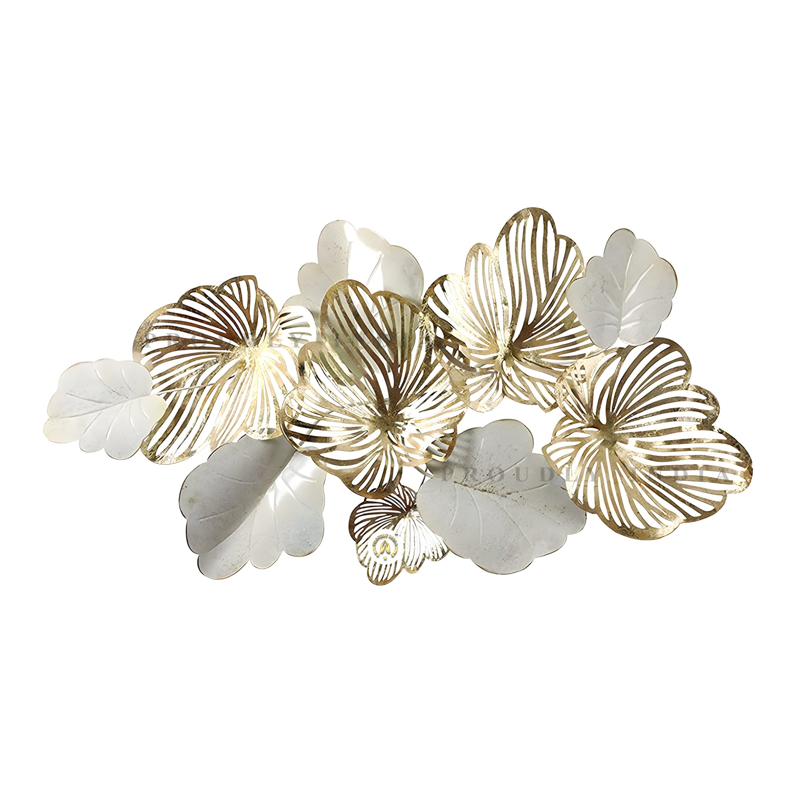 Whispers of Pearlshade Metal Wall Art