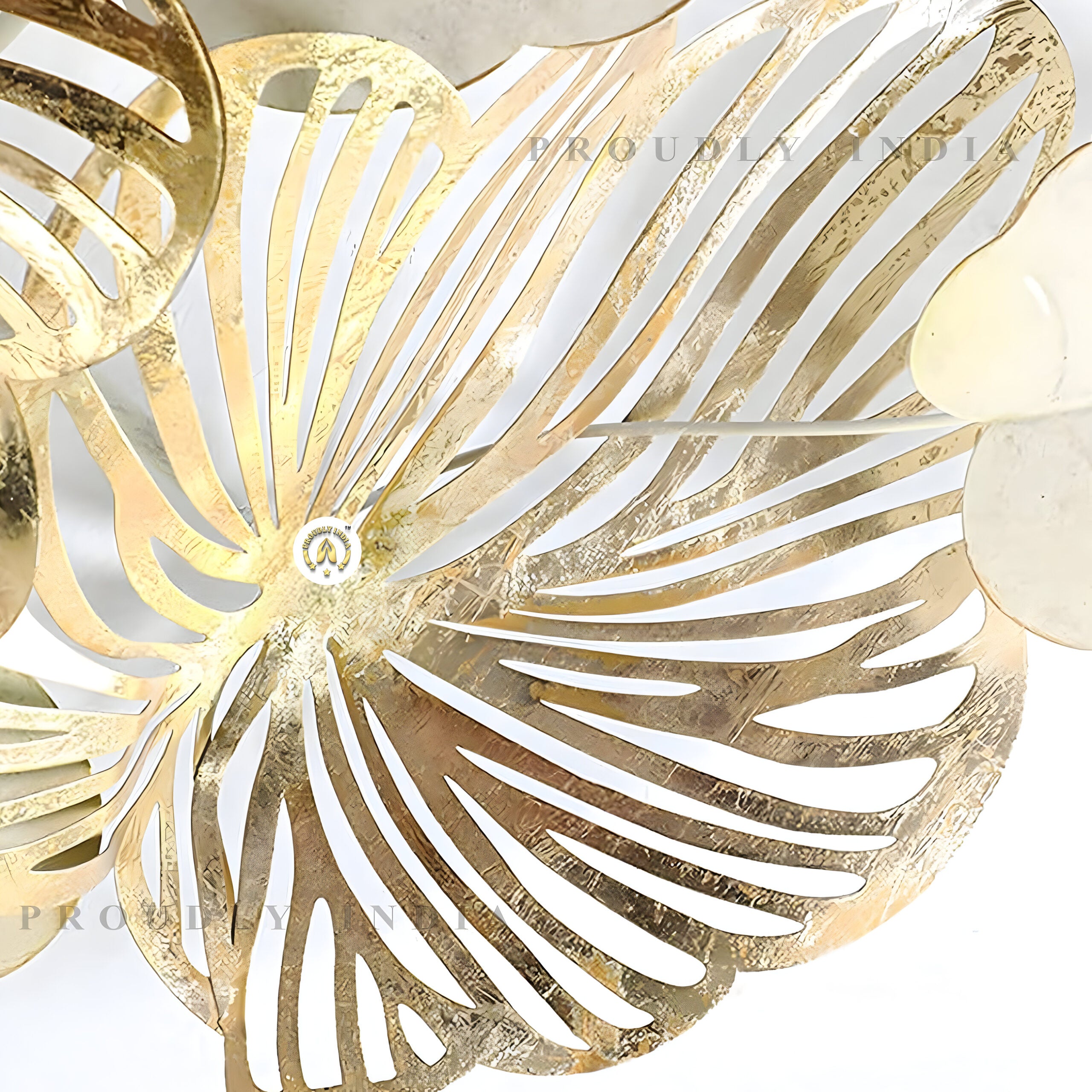 Whispers of Pearlshade Metal Wall Art