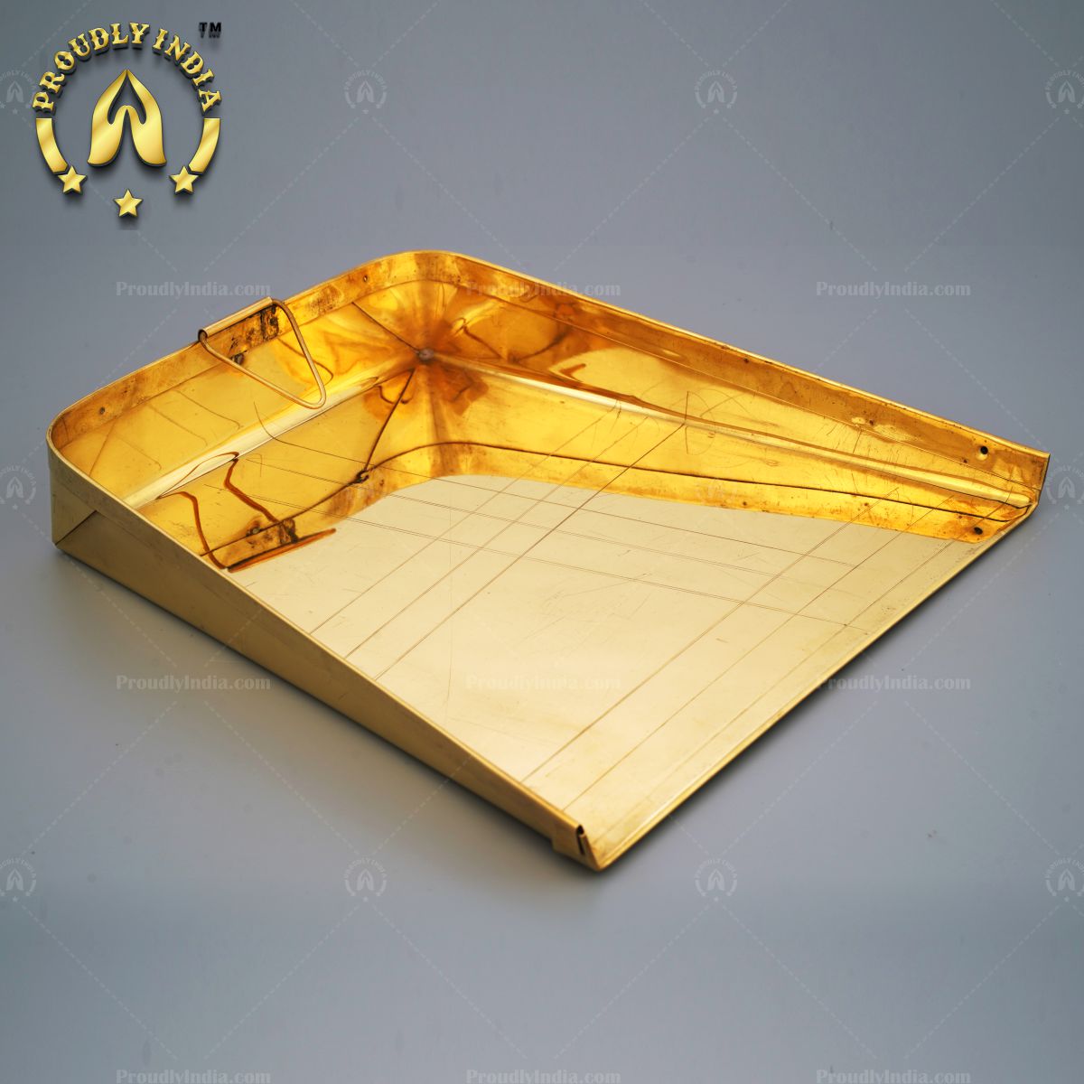 Traditional Brass Winnowing Plate