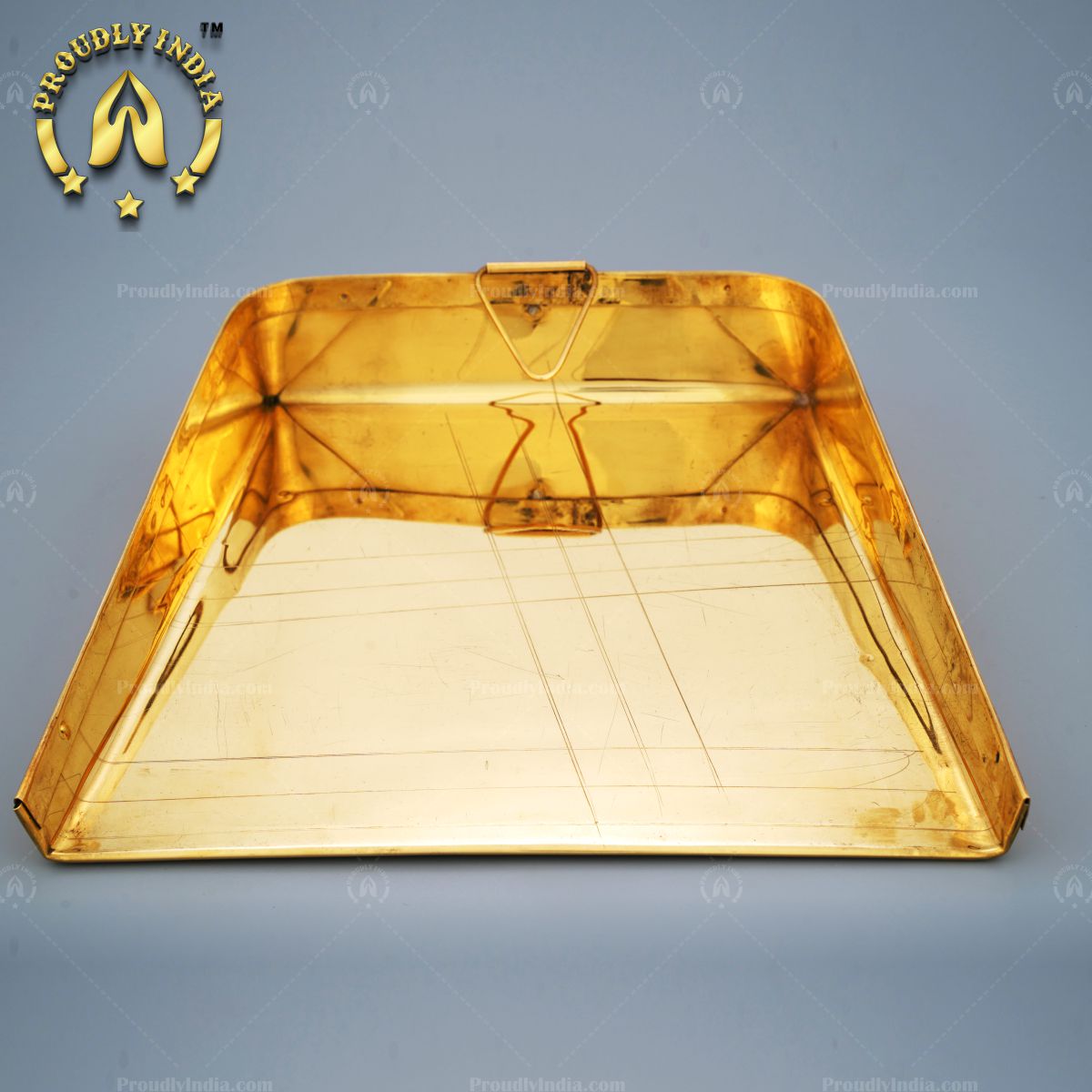 Traditional Brass Winnowing Plate