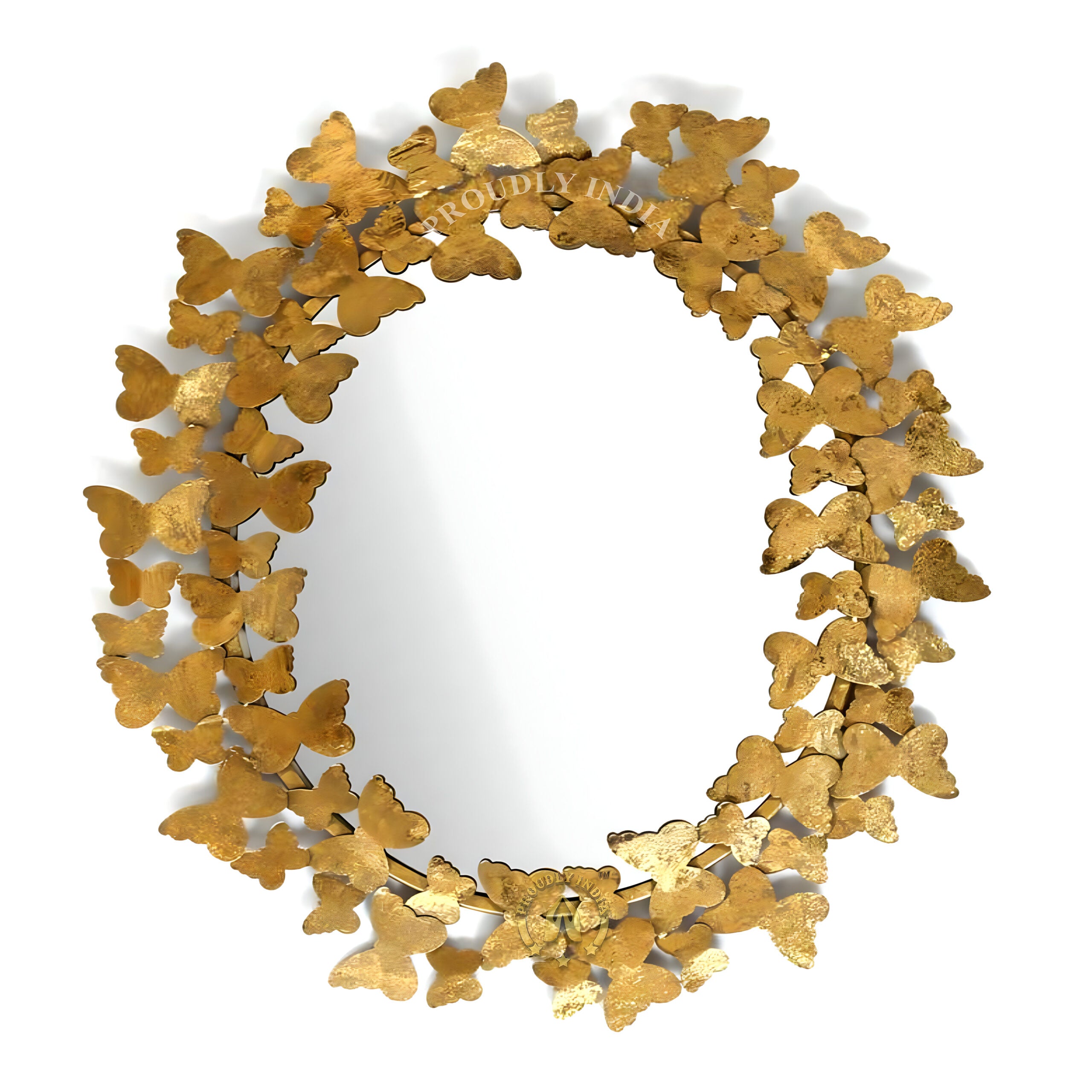 Buttergold Flight Wall Mirror