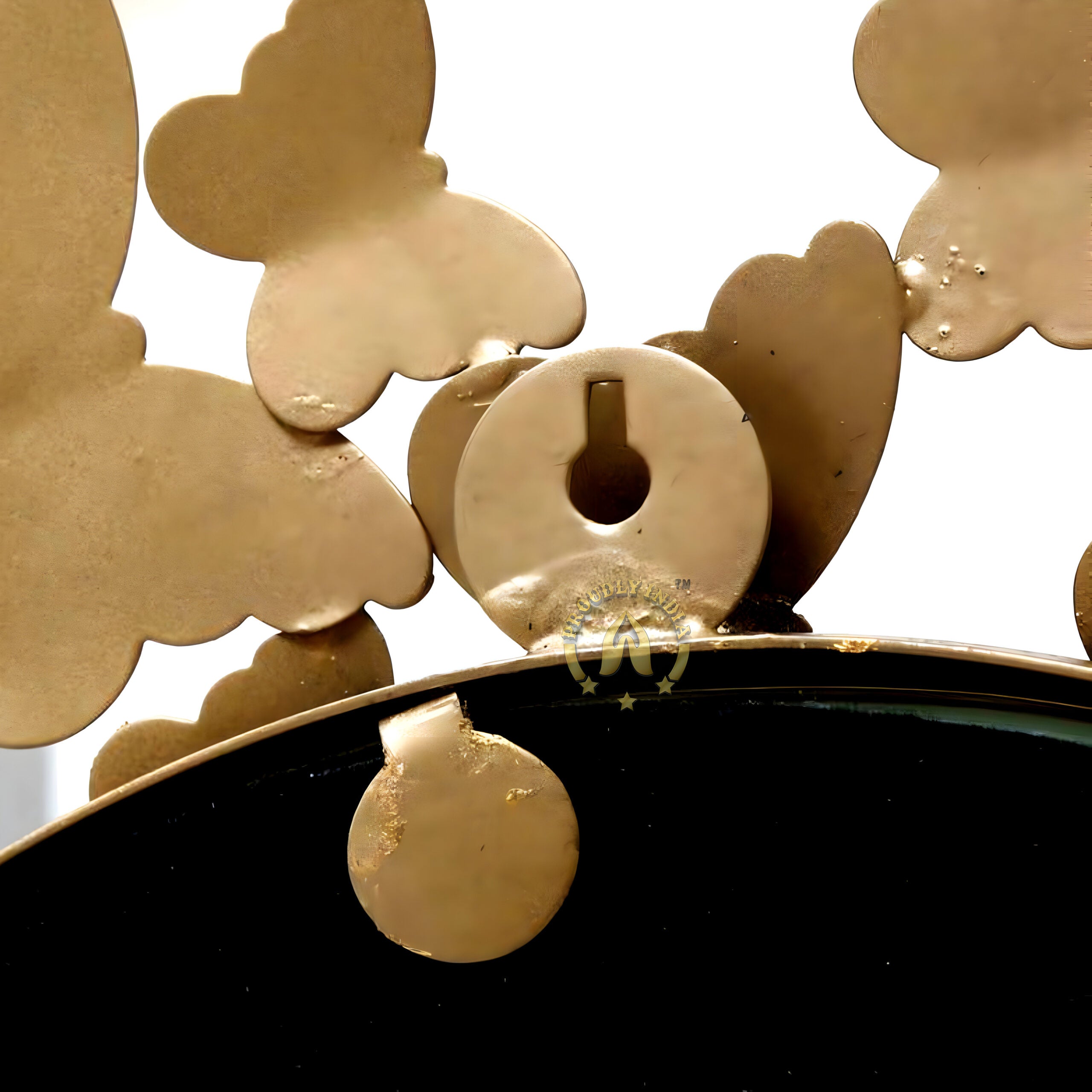 Buttergold Flight Wall Mirror