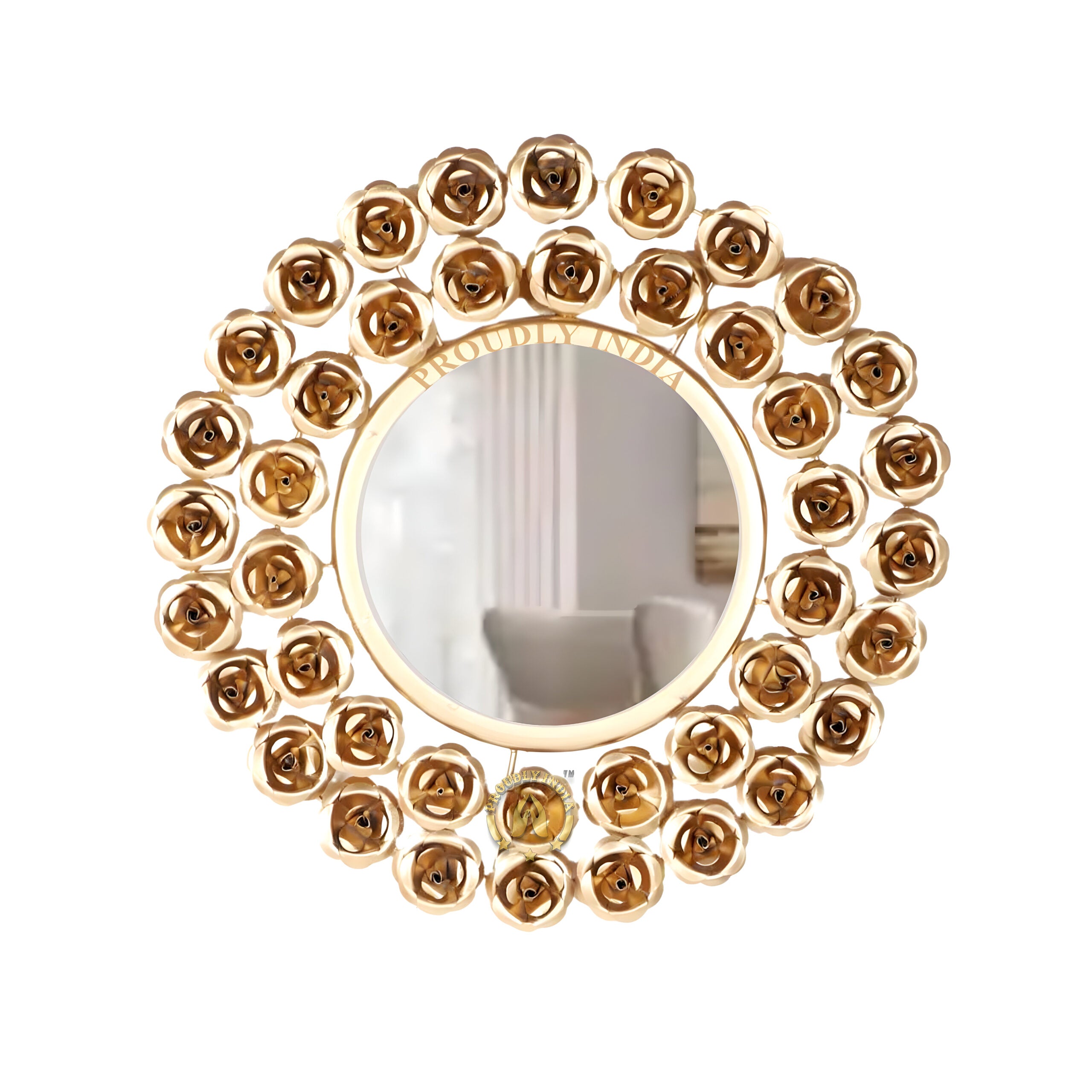 Rosette Luxe Reflection Wall Mirror