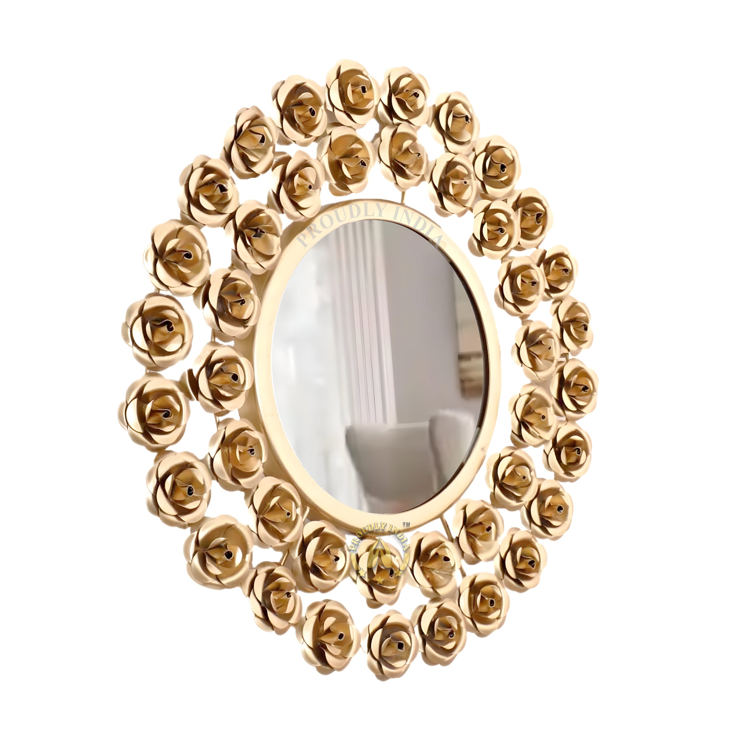 Rosette Luxe Reflection Wall Mirror
