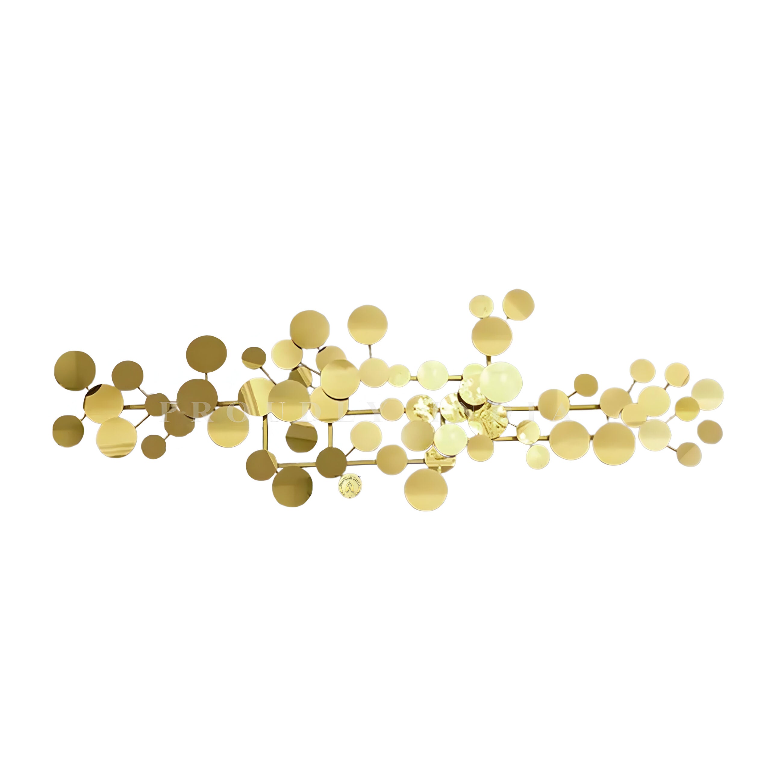 Golden Sonata Drift Wall Art