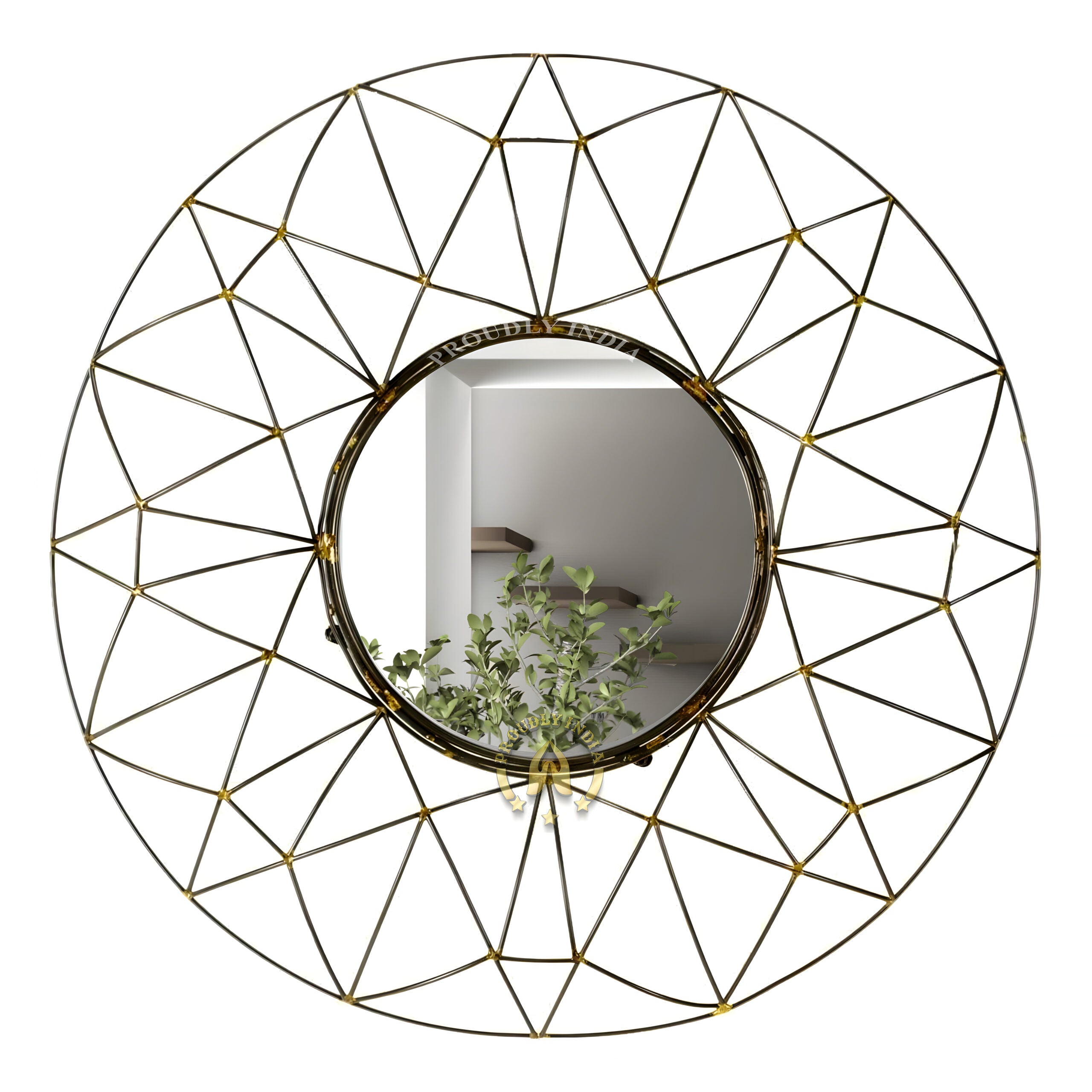 GeoLuxe Prism Wall Mirror