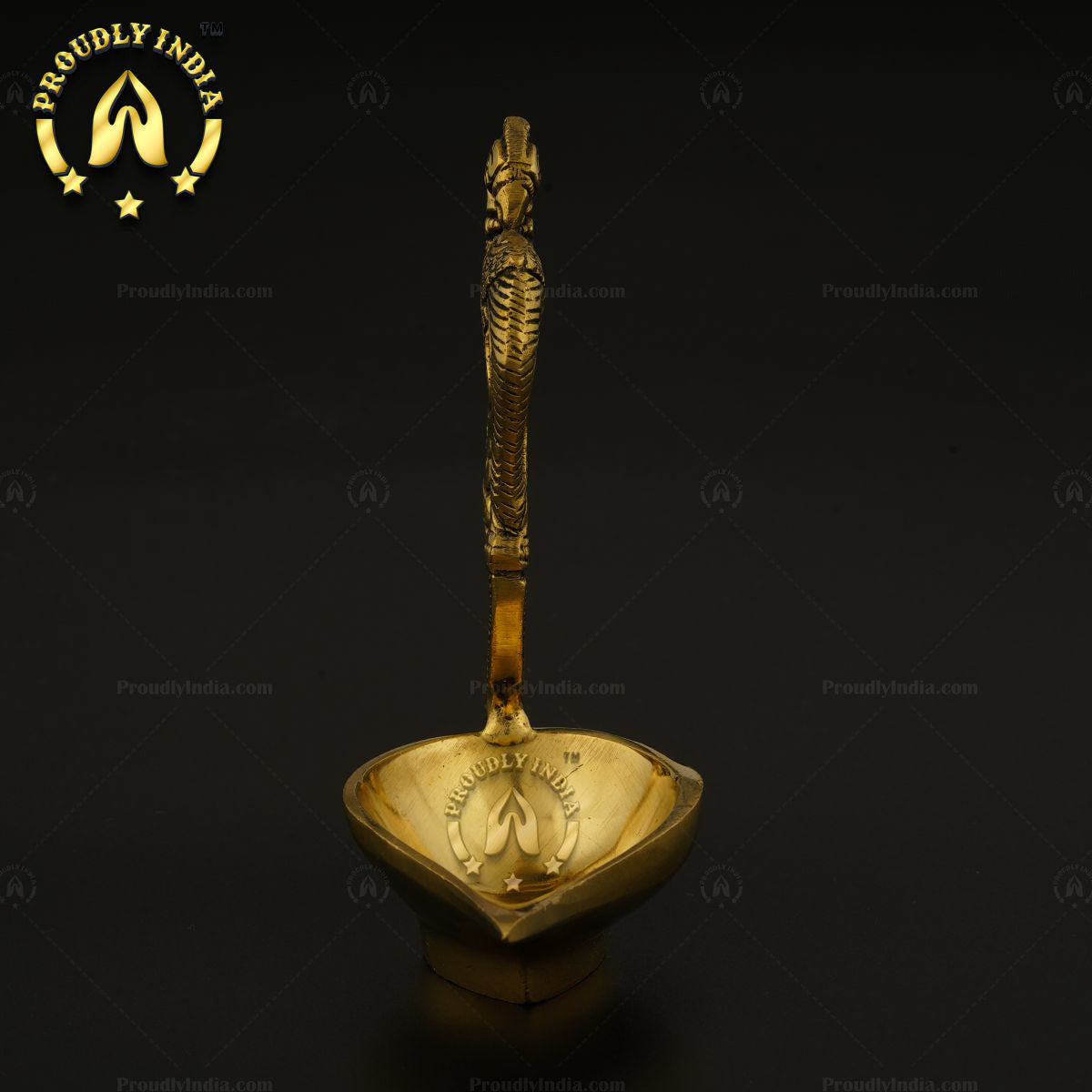 Brass Ethnic Peacock Decorative Diya