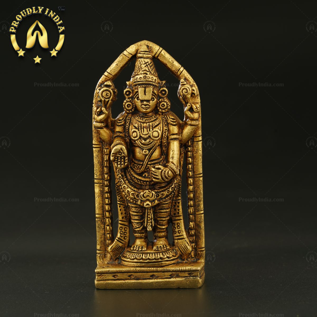 Brass Lord Venkateswara Of Tirupati Idol