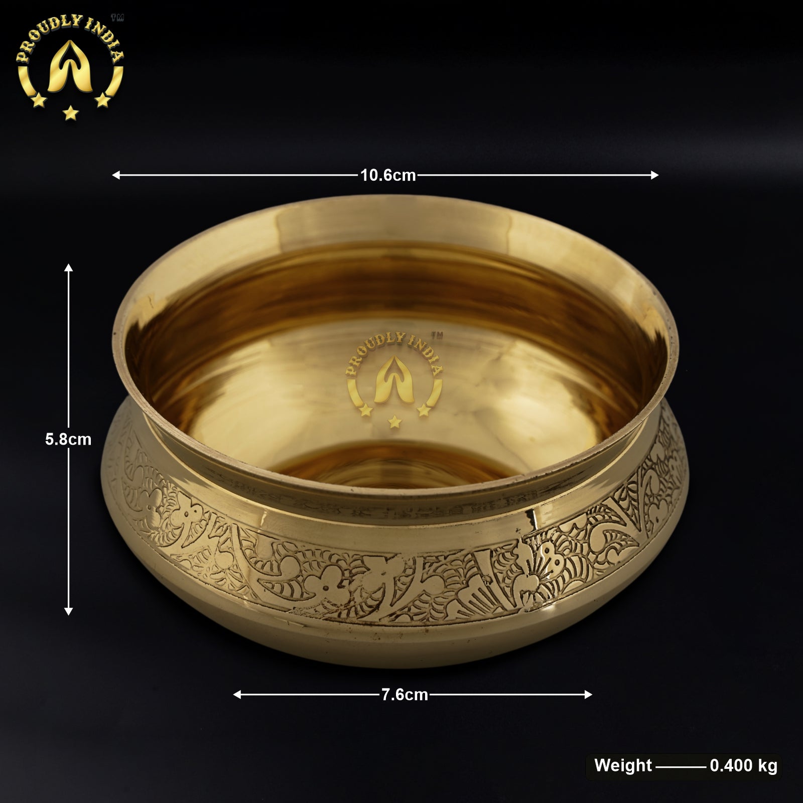 Set of 2 Engraved Serving Handi
