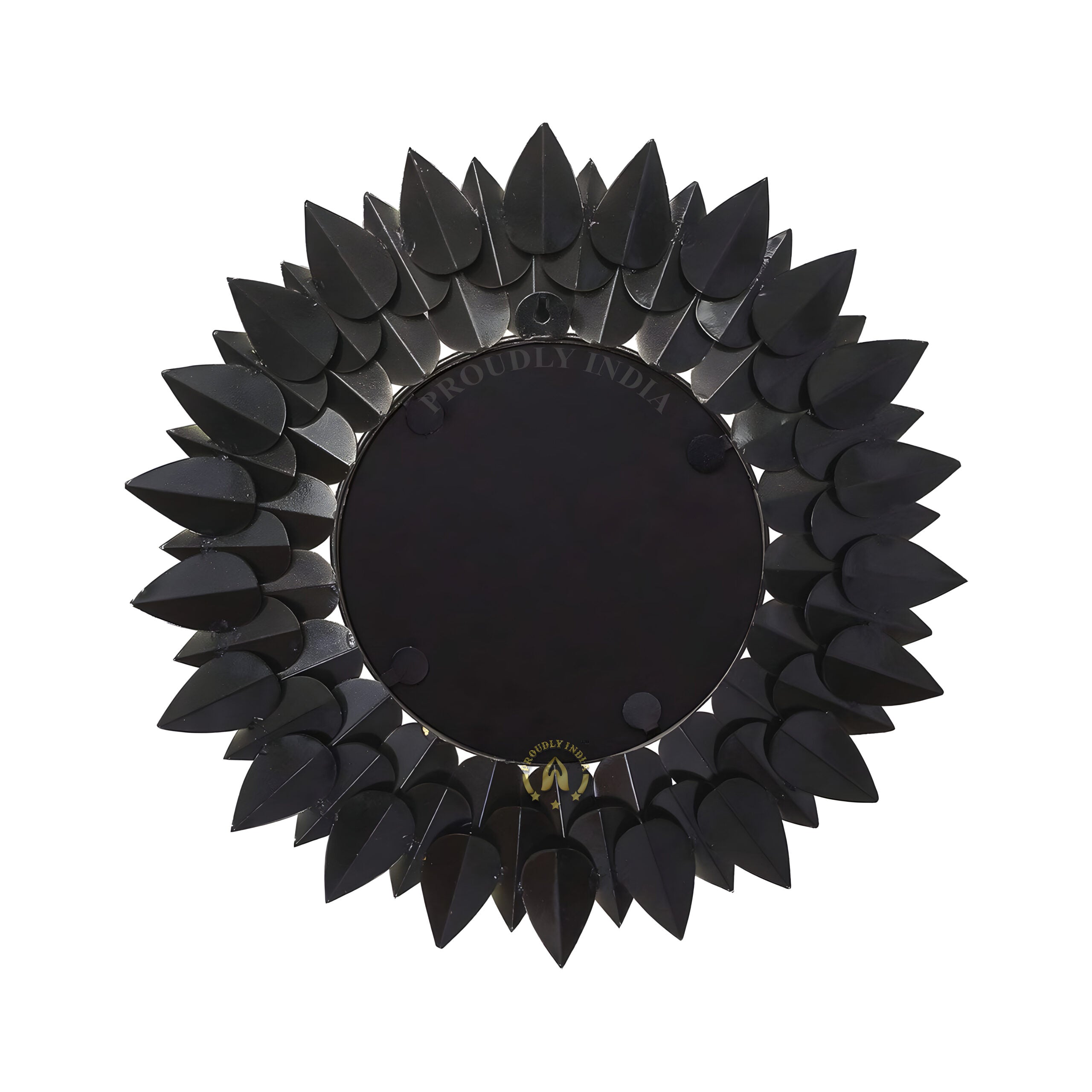 Verdant Aura Bloom Wall Mirror