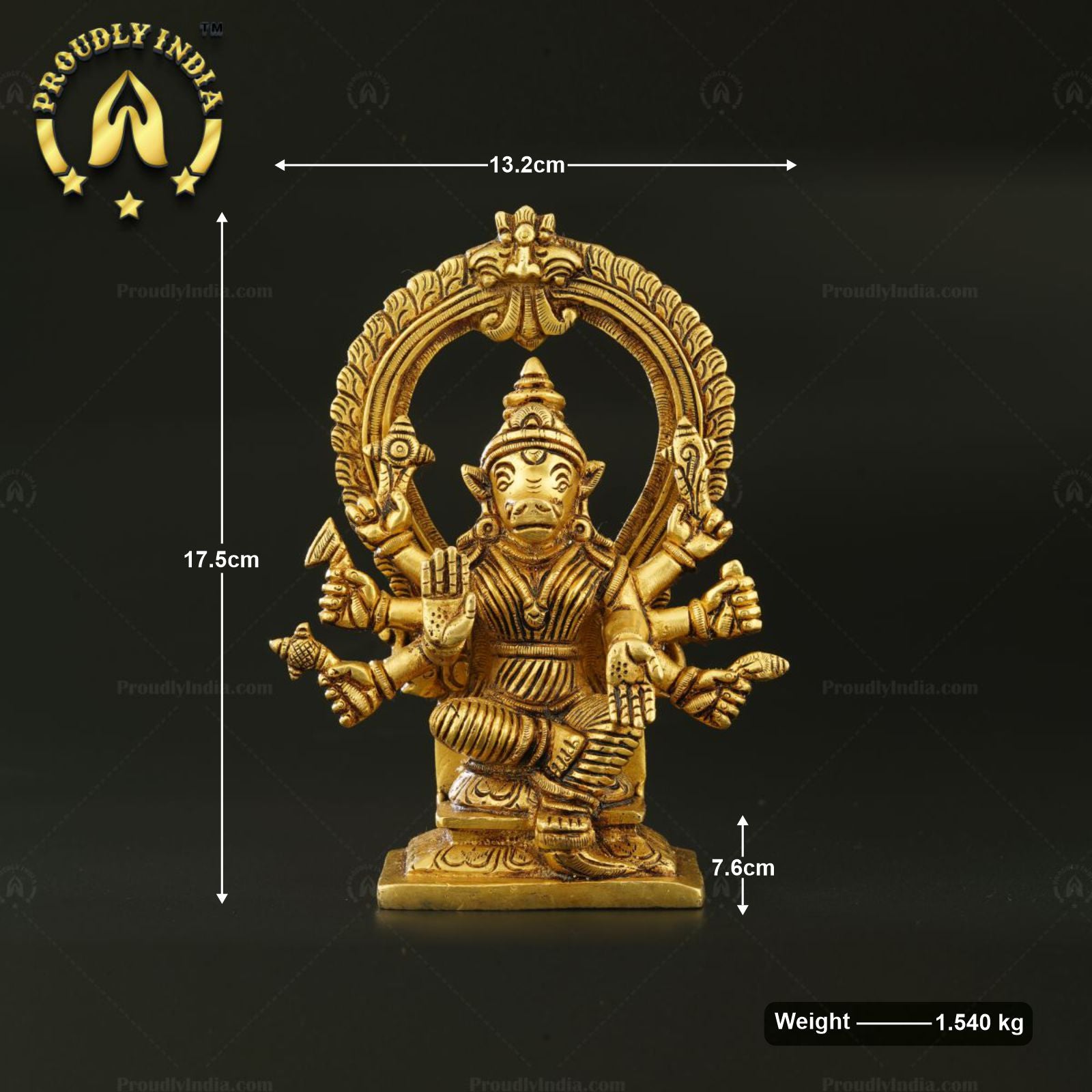 Brass Handcrafted Varahi Amman Statue