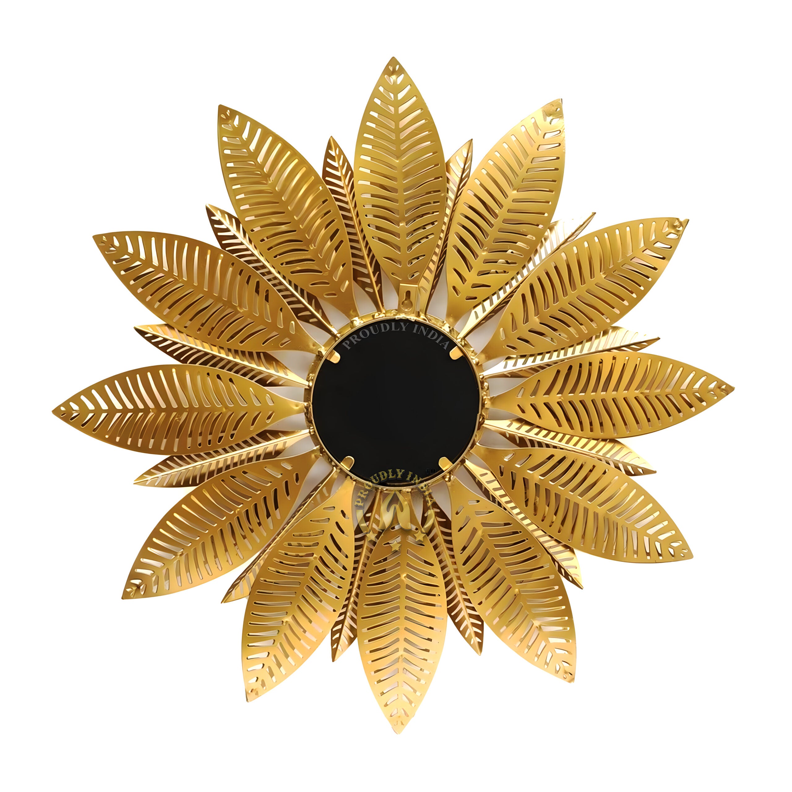 Celestial Palm Bloom Wall Mirror