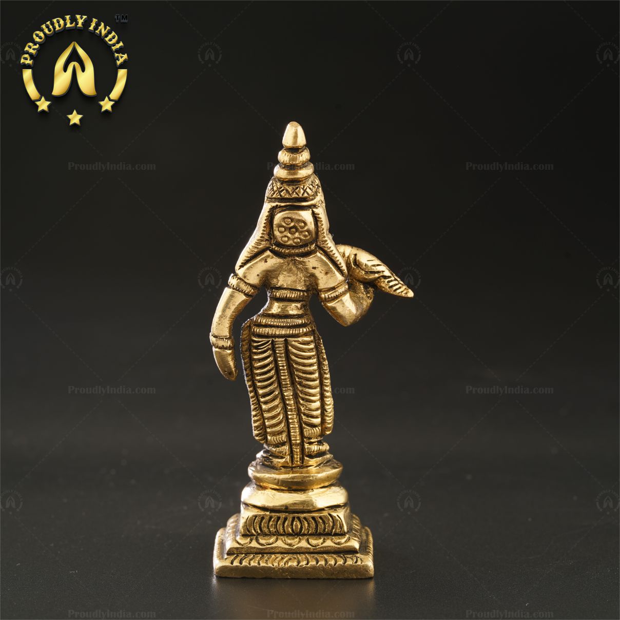 3.5" Madurai Meenakshi Amman Idol