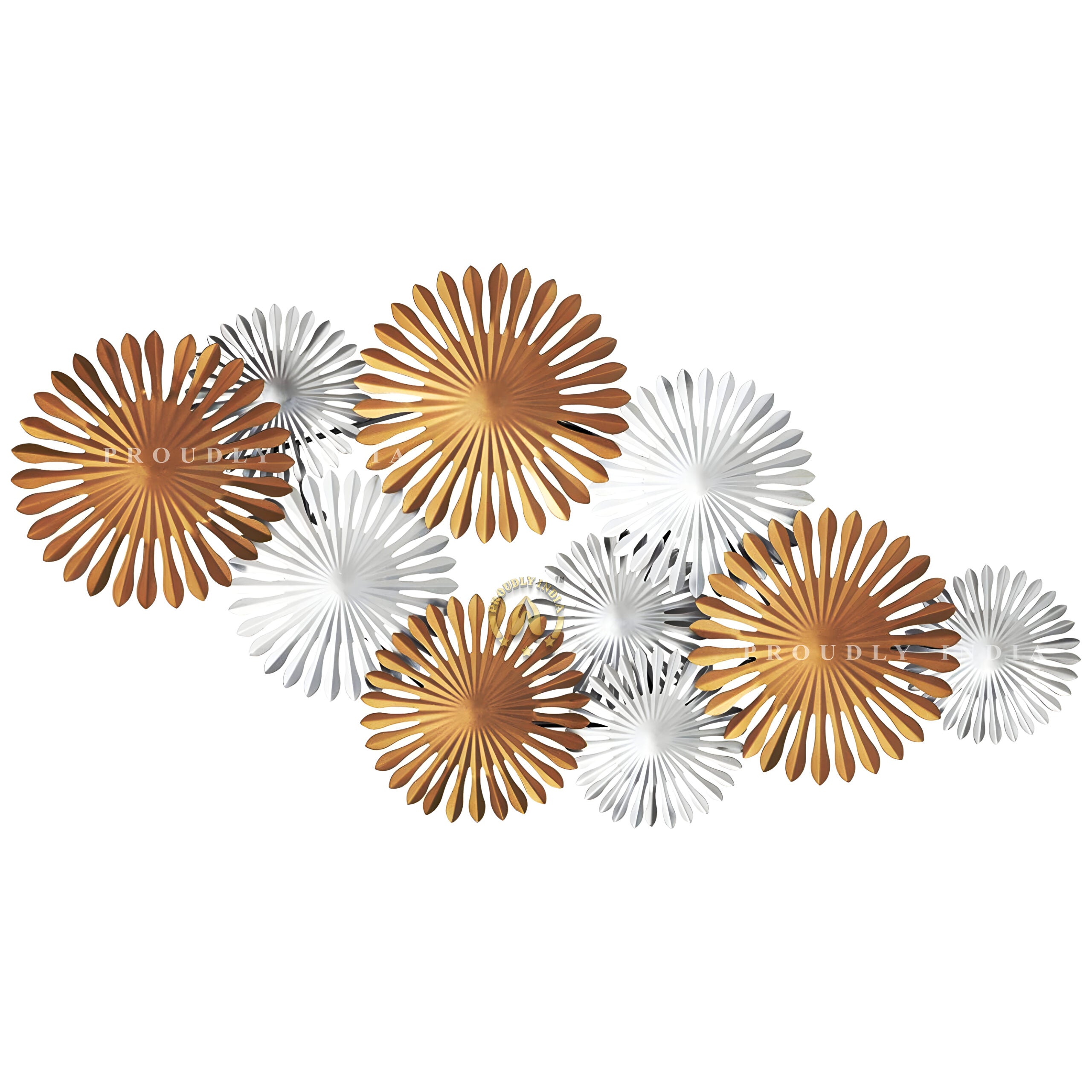 Solar Petals Symphony Wall Art Mural