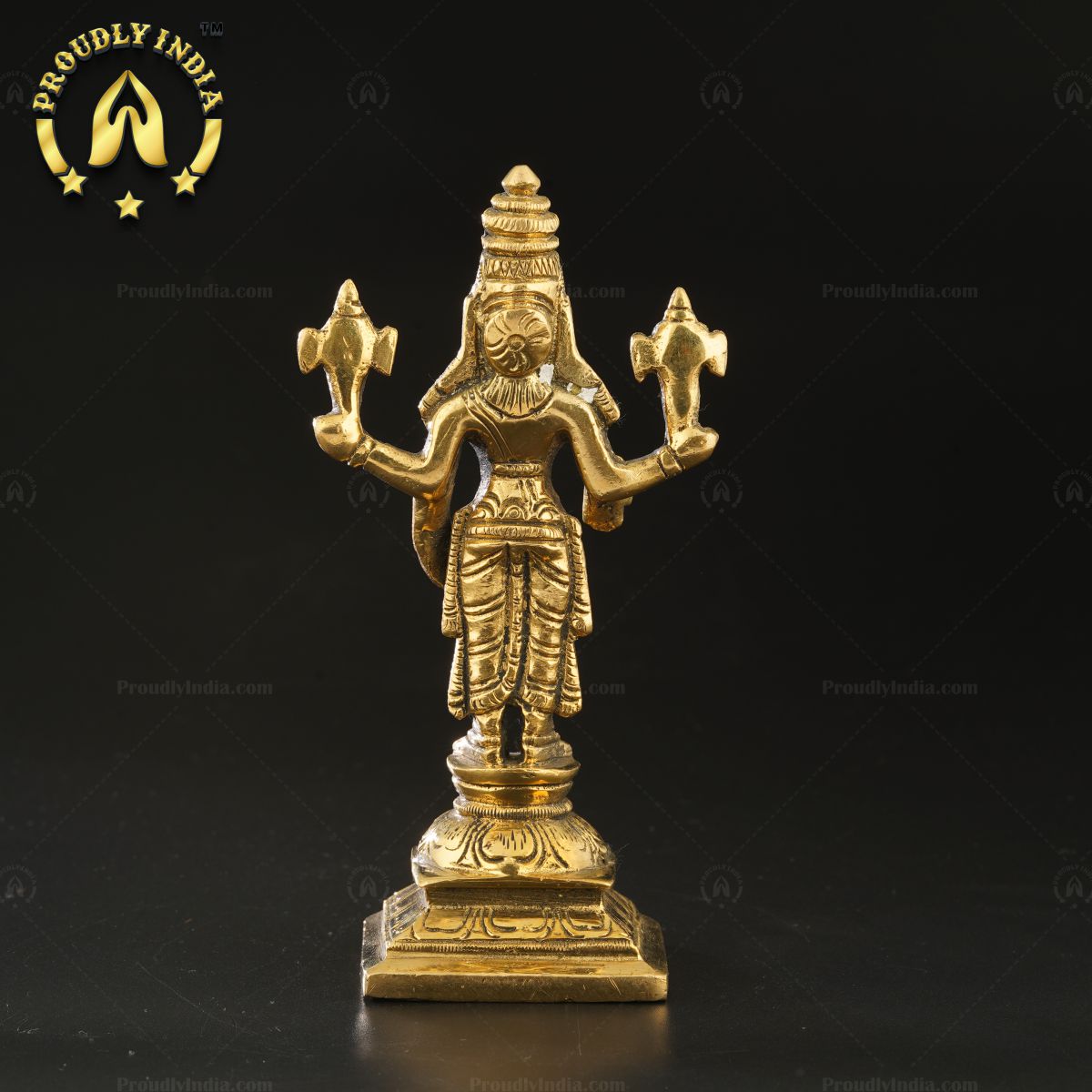 Traditional Brass Balaji Rama Handmade Idol
