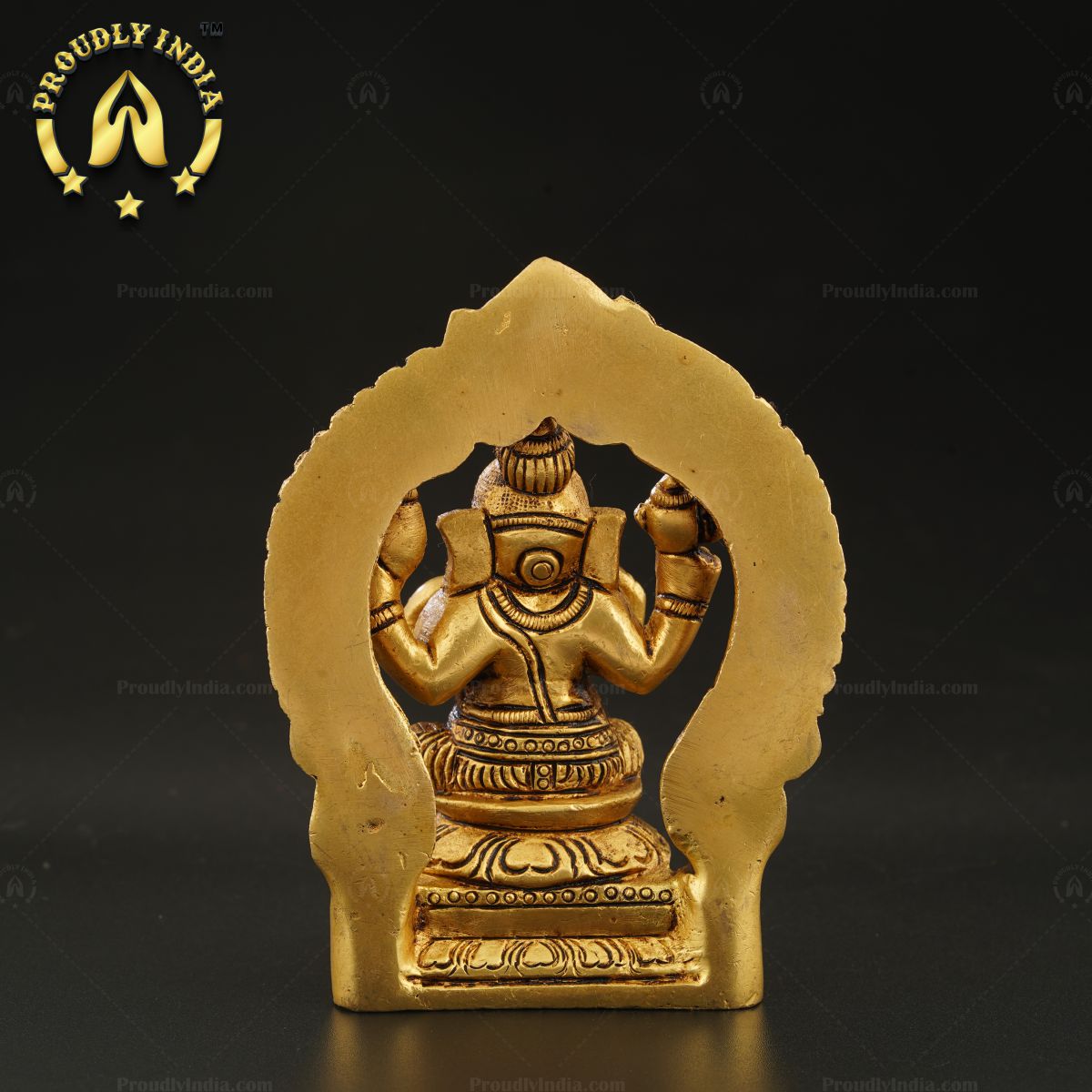 Handcrafted Brass Goddess Ganapati Murti
