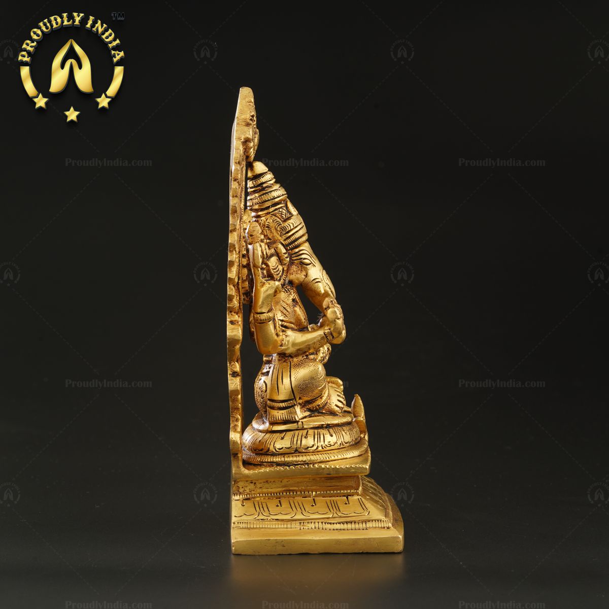 Indian Handcrafted Ganapathi God Brass Statue