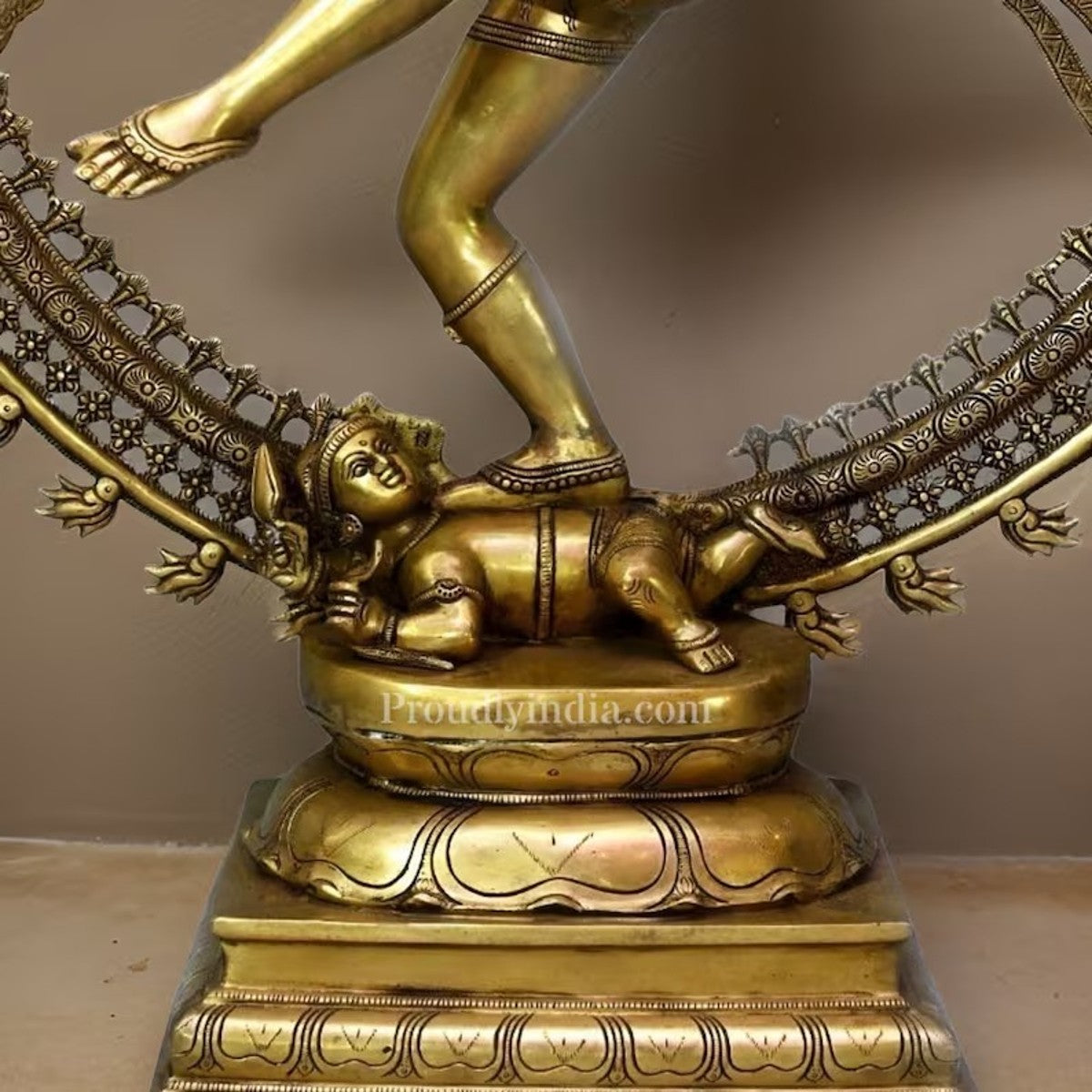 37" Big Brass Nataraja Statue