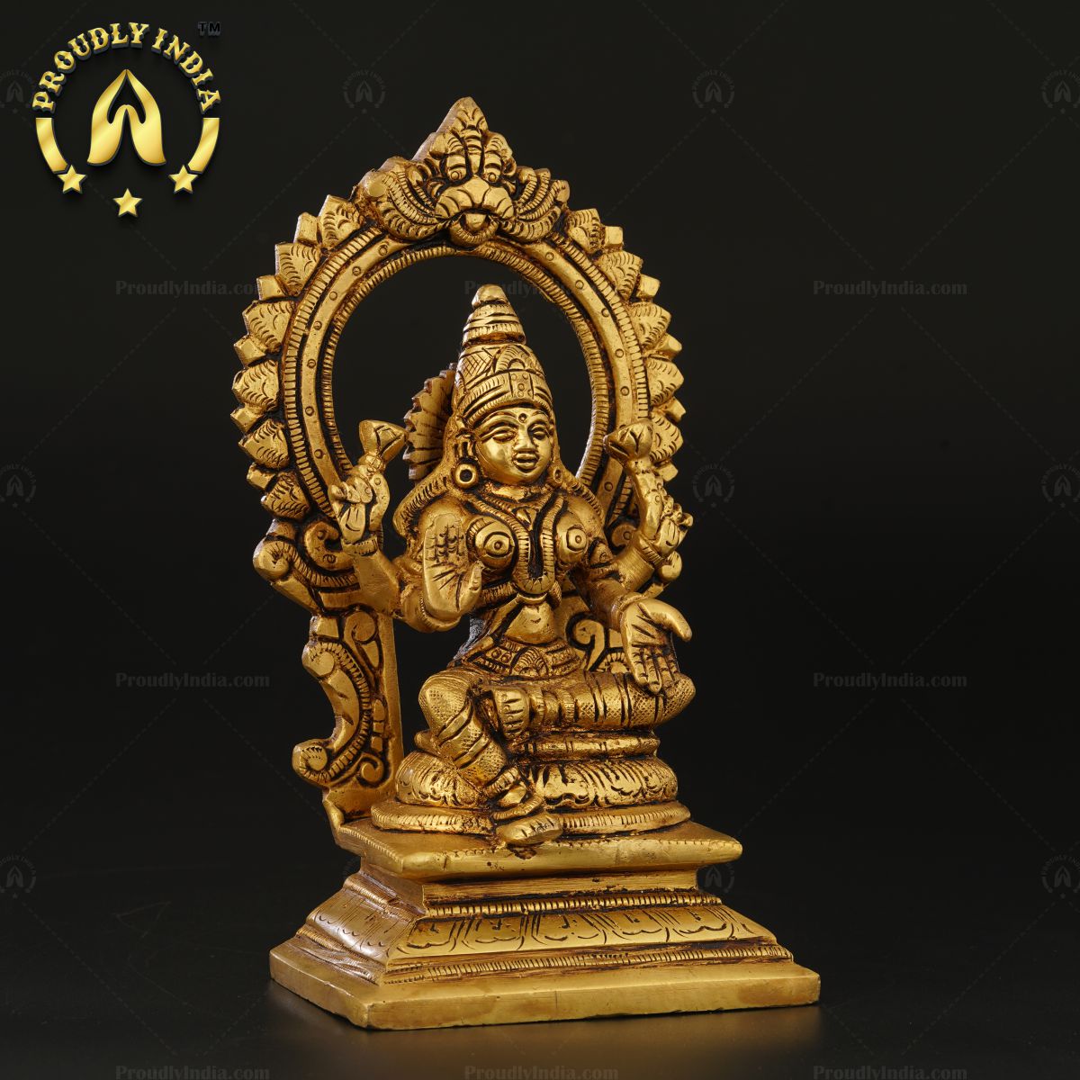 Handcrafted Traditional Brass Lakshmi Mata Statue