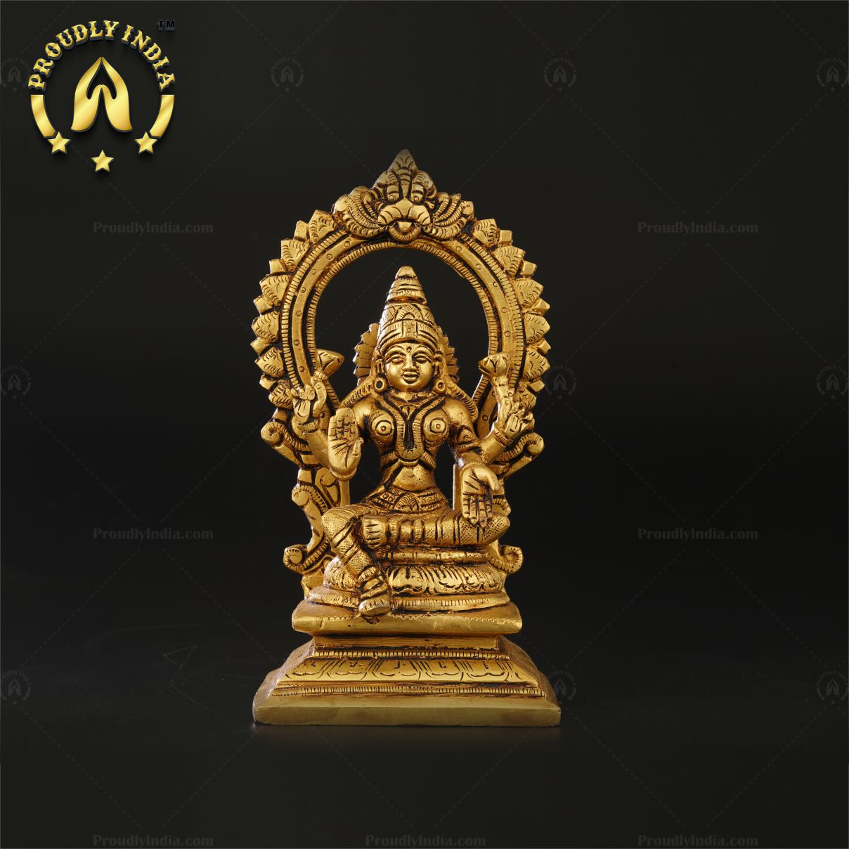Handcrafted Traditional Brass Lakshmi Mata Statue