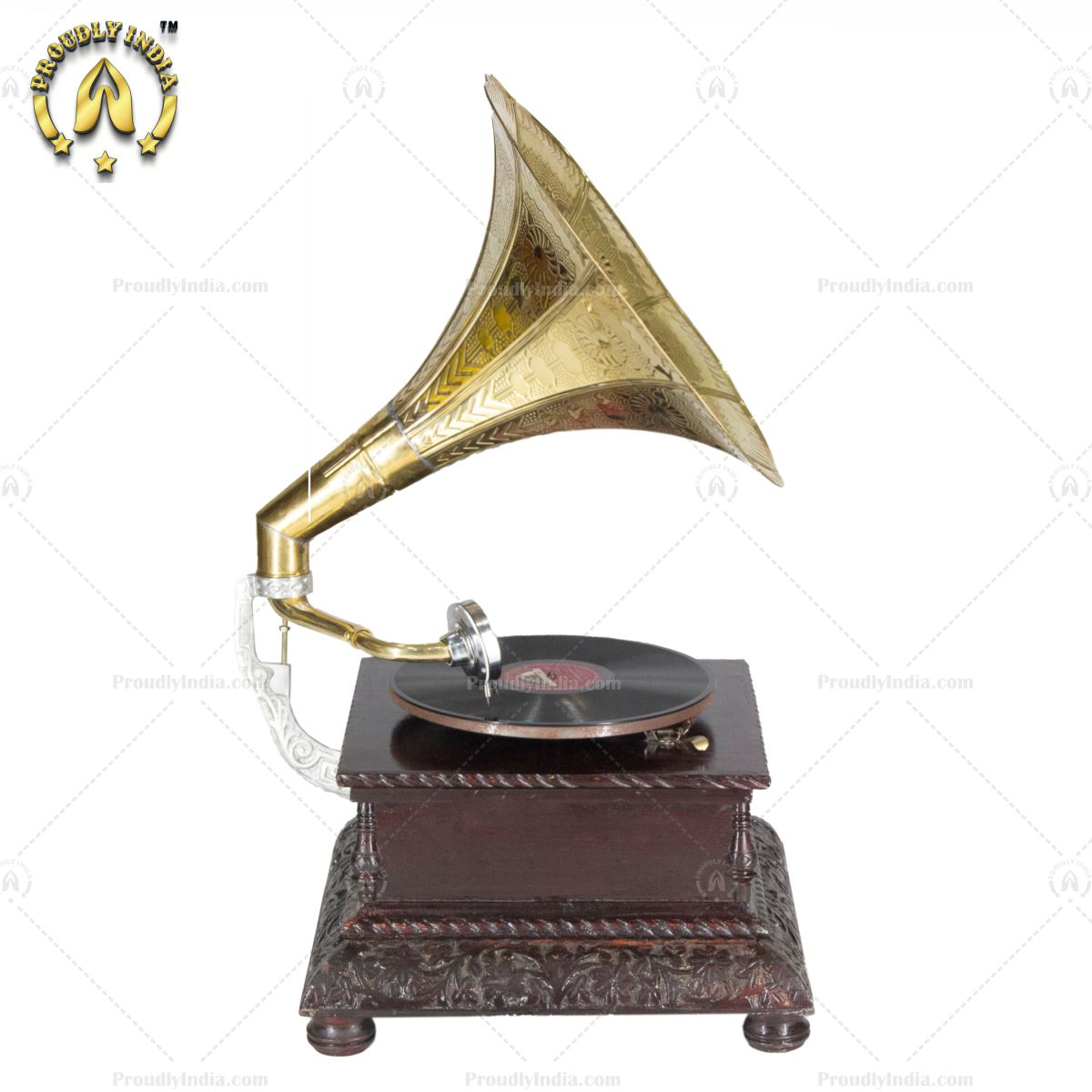 HMV Gramophone With Legs and Horn