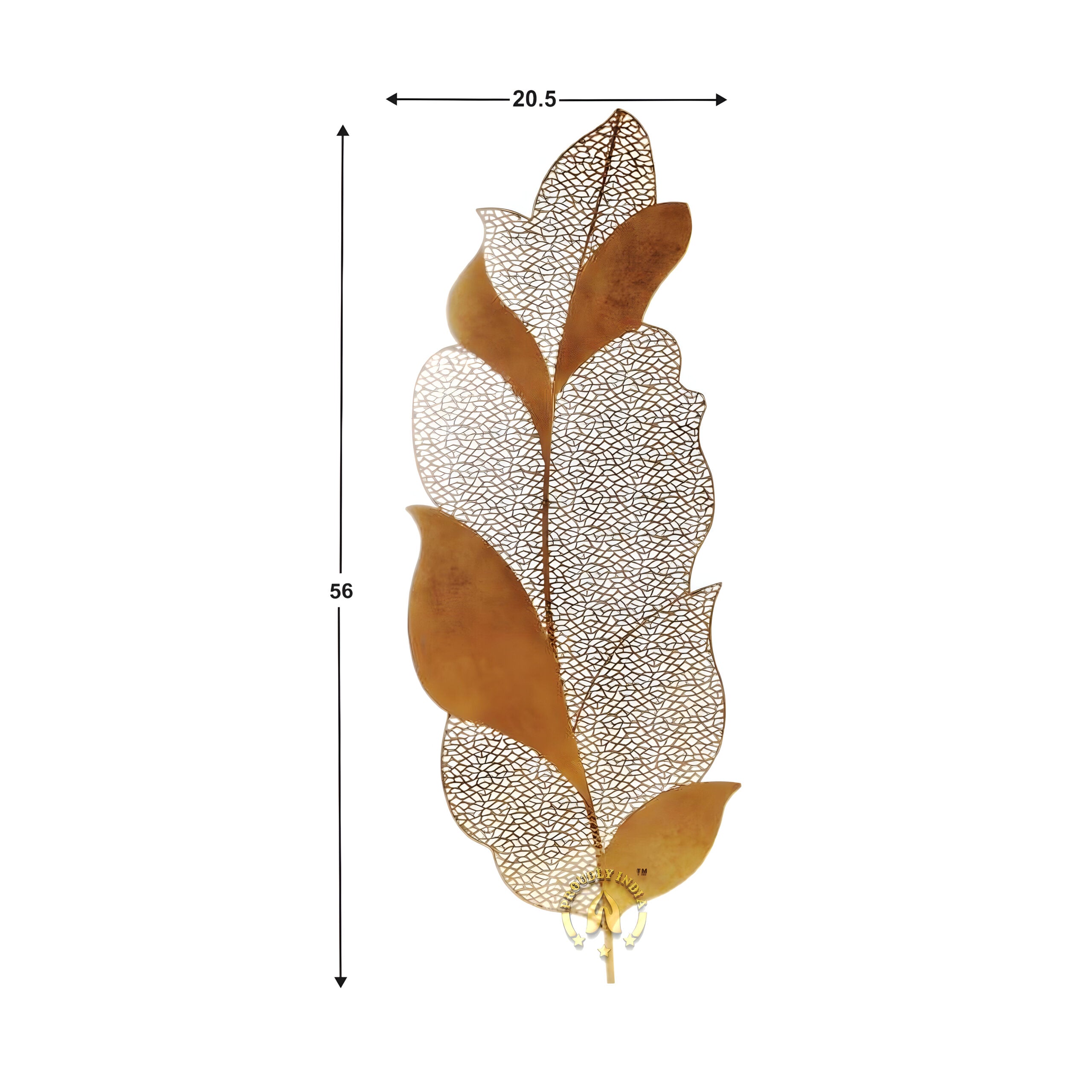 Savannah Shadows Dual Feather Wall Art