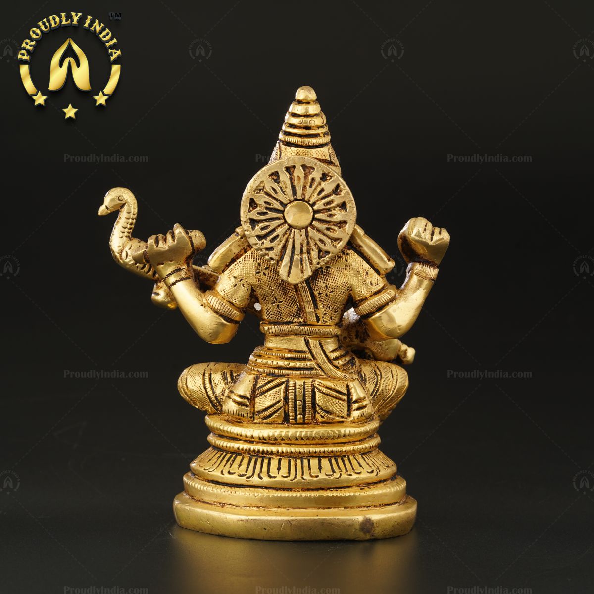Traditional Brass Handcrafted Maa Saraswati Idol
