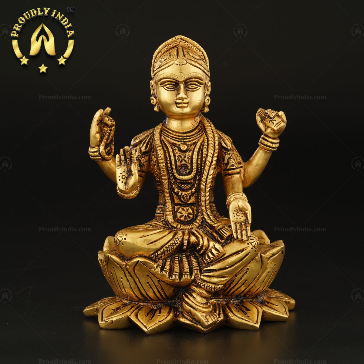 Brass Handcrafted Small Bala Tiripura Sundari Idol