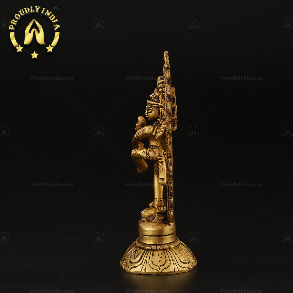 Handcrafted Small Size Brass Nataraja Statue