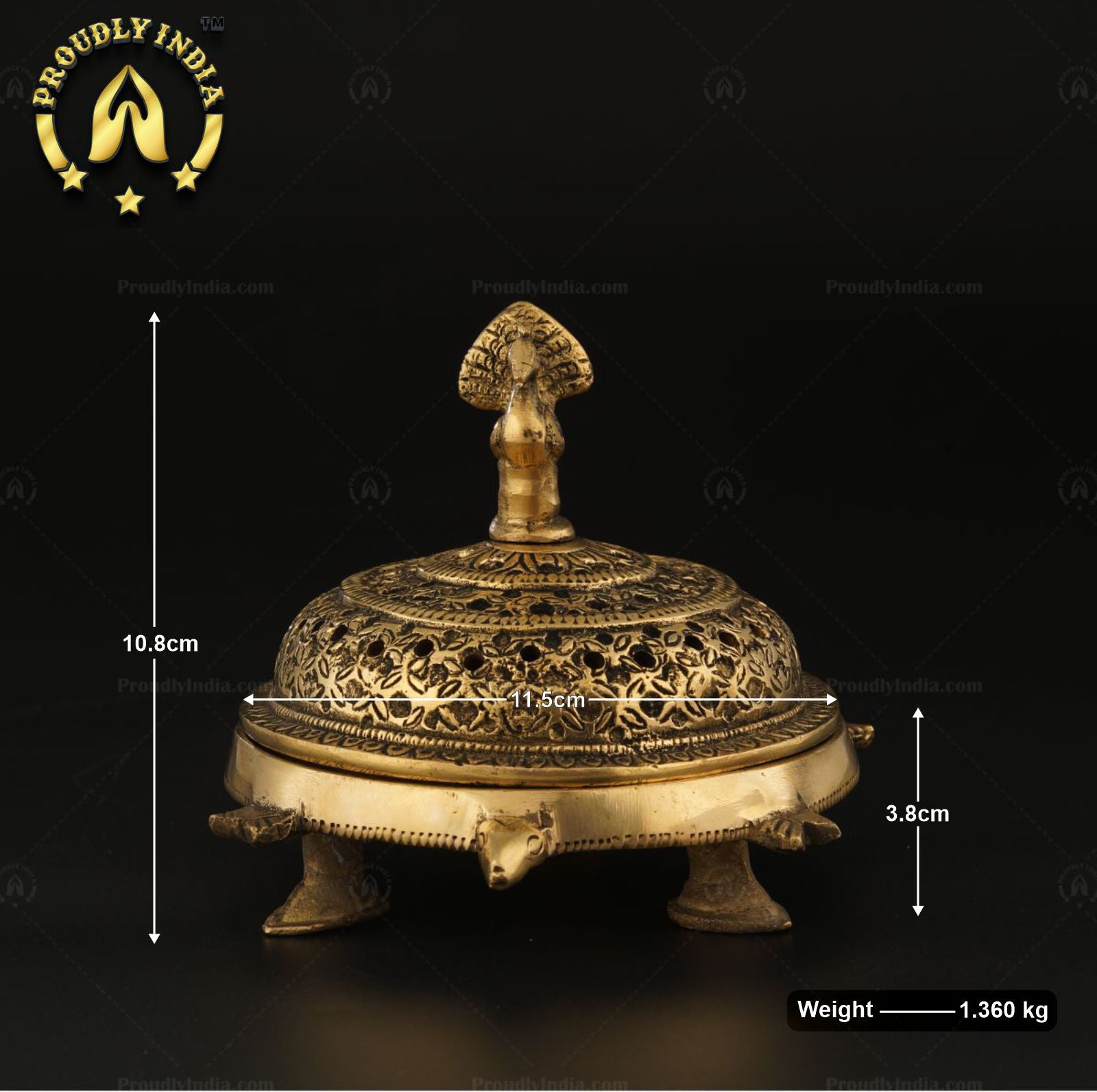 Brass Decorative Dhoop Dani