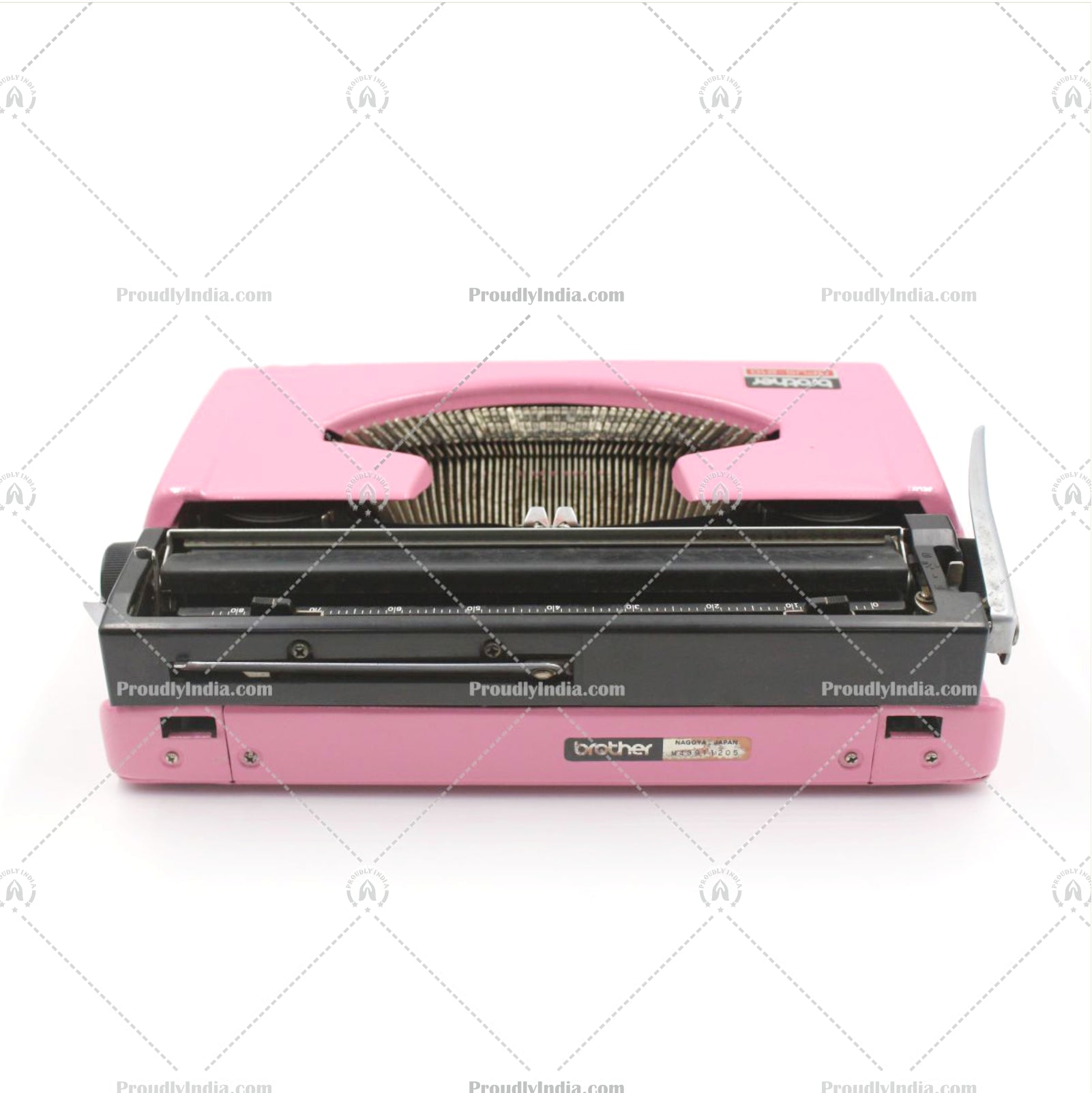 Pink Brother Deluxe 220 Typewriter