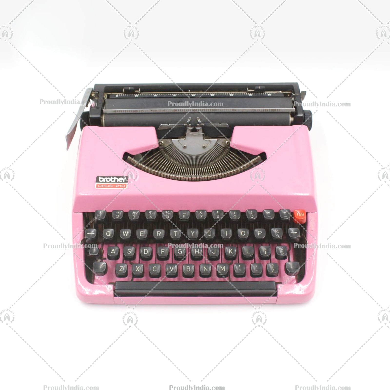 Pink Brother Deluxe 220 Typewriter