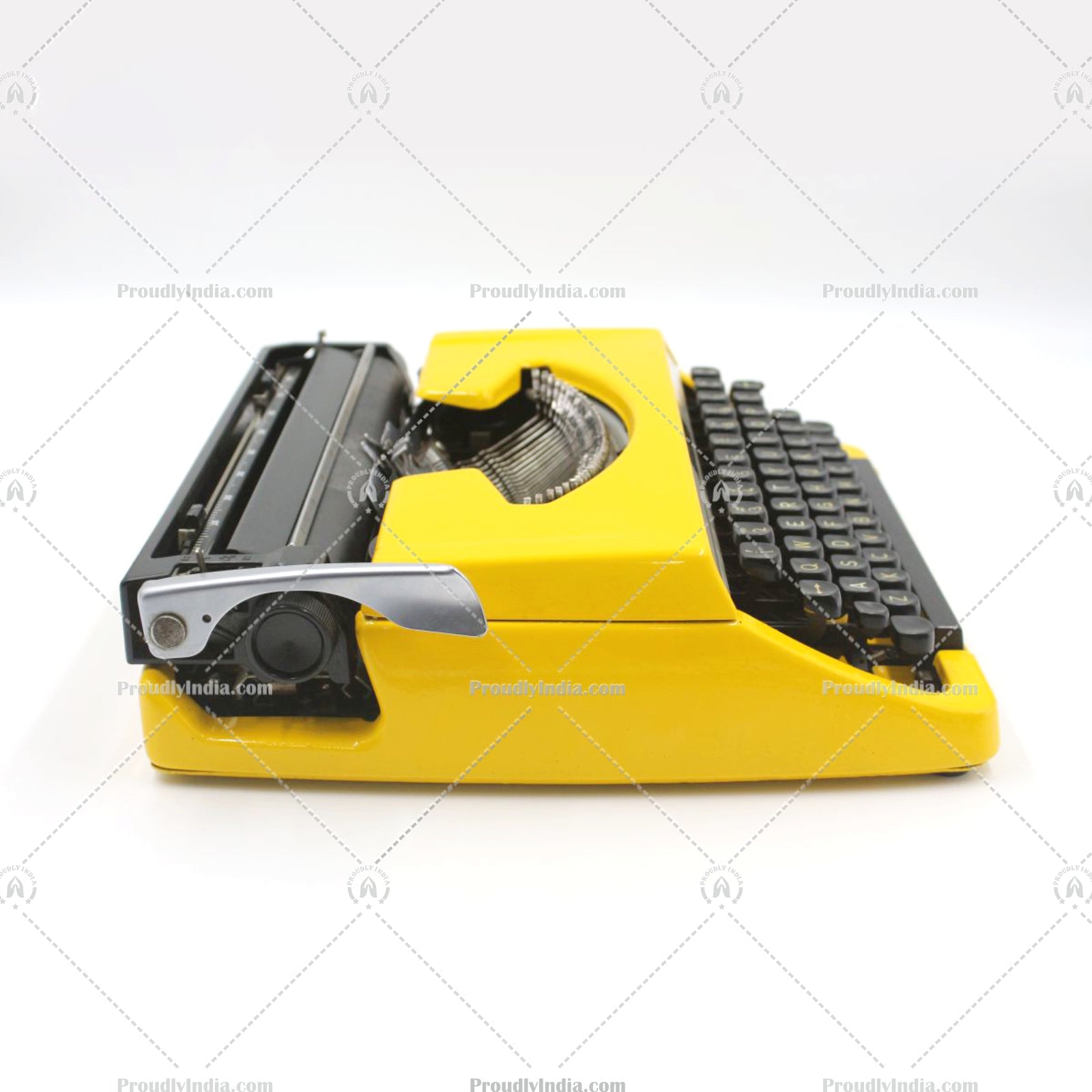 Yellow Brother Deluxe 800 Typewriter