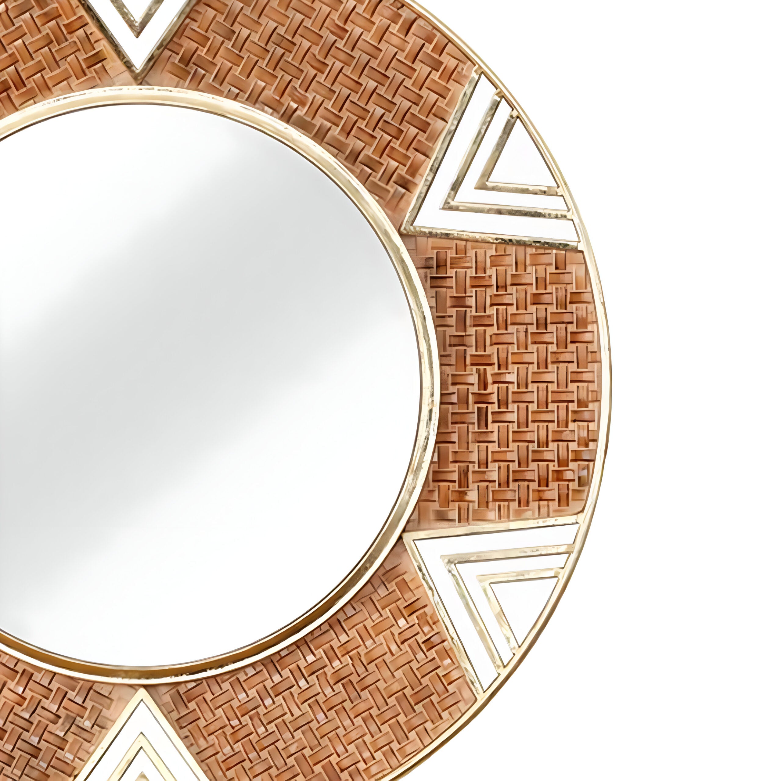 Tribal Ember Harmony Wall Mirror