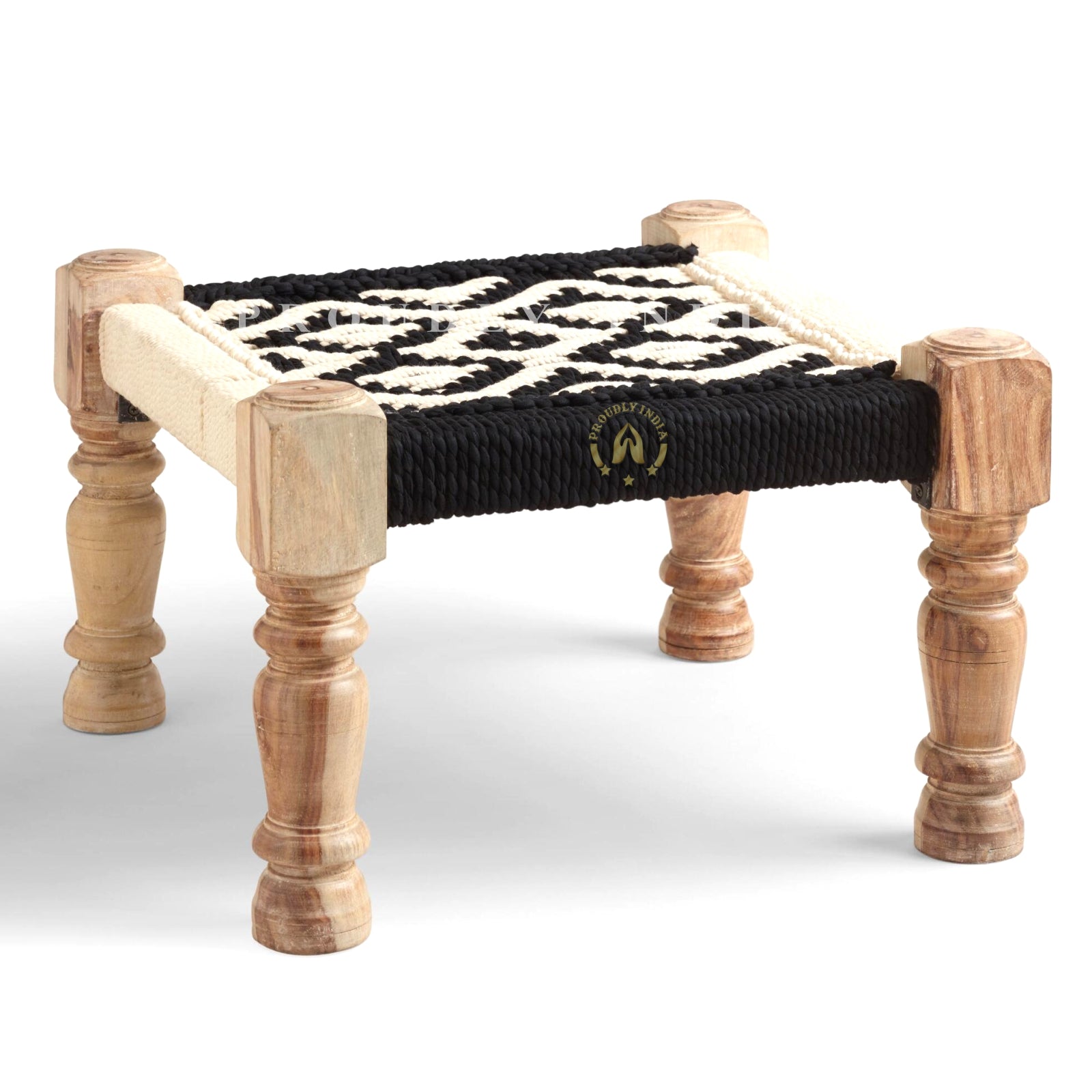 Sheesham Wood Maachi Stool