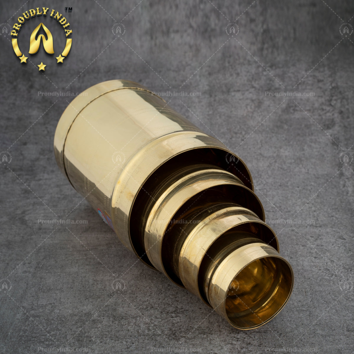 Brass Measuring Cup Set