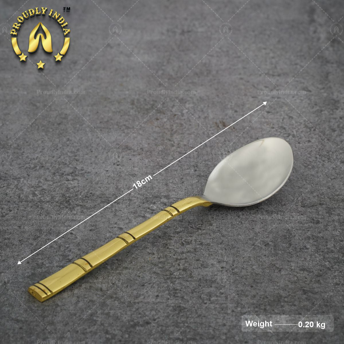 Brass Polished Dinner Thali Set