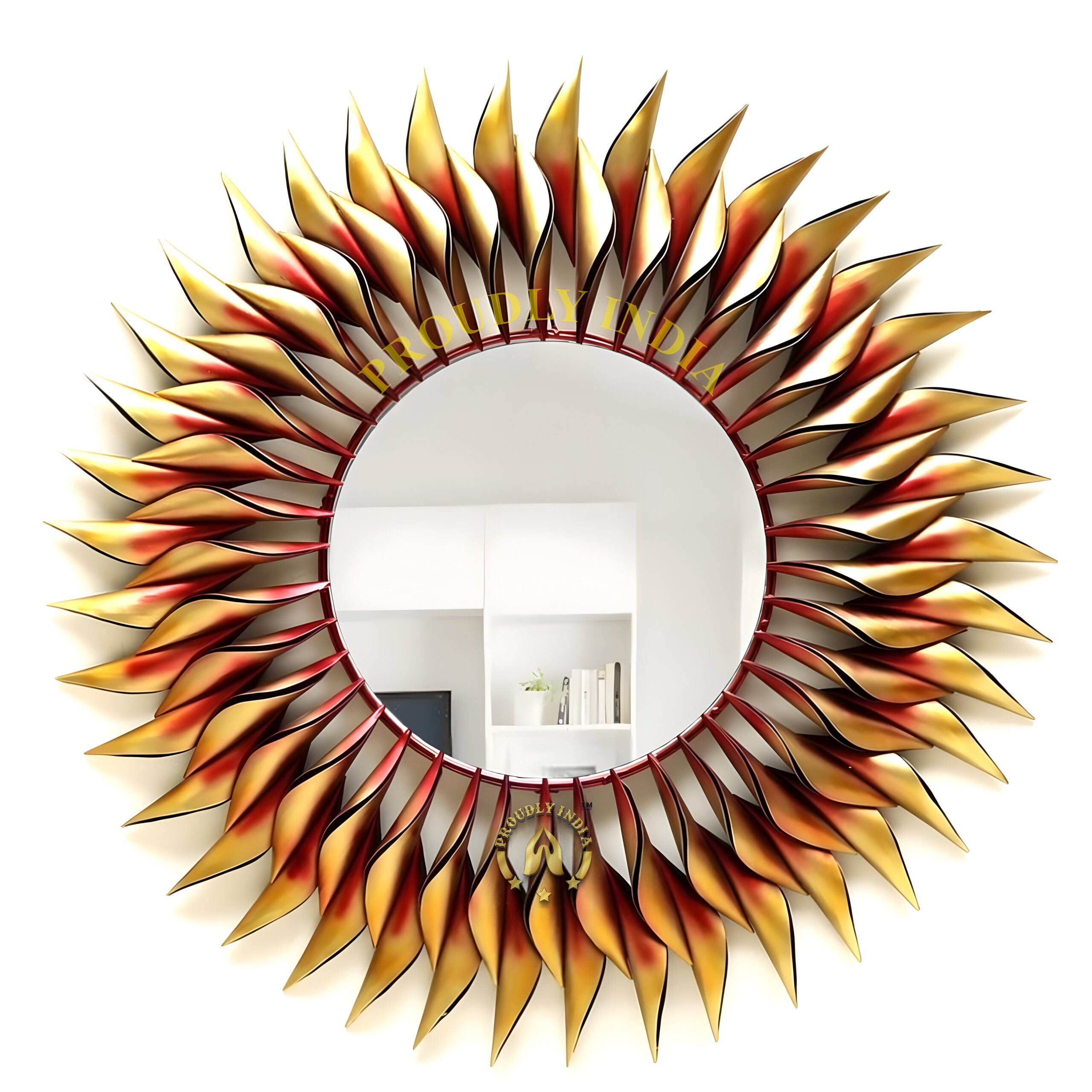 Inferno Bloom Wall Mirror