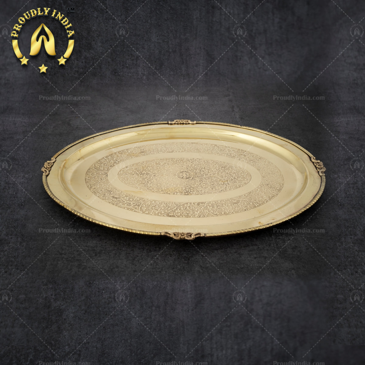 Brass Oval Tray