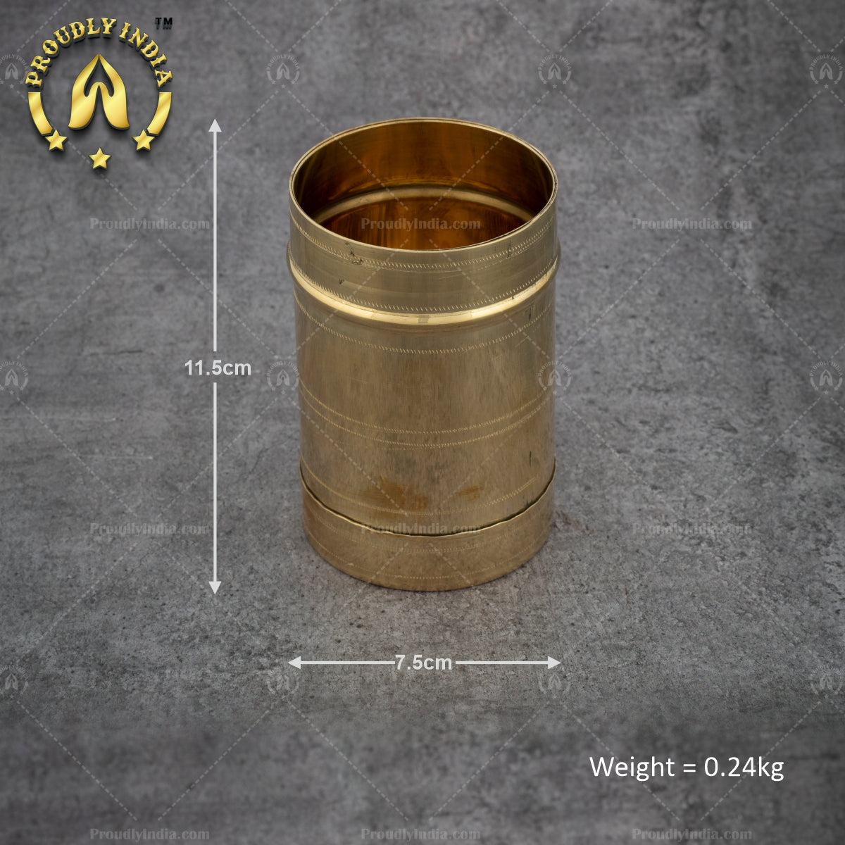 Brass Measuring Cup Set
