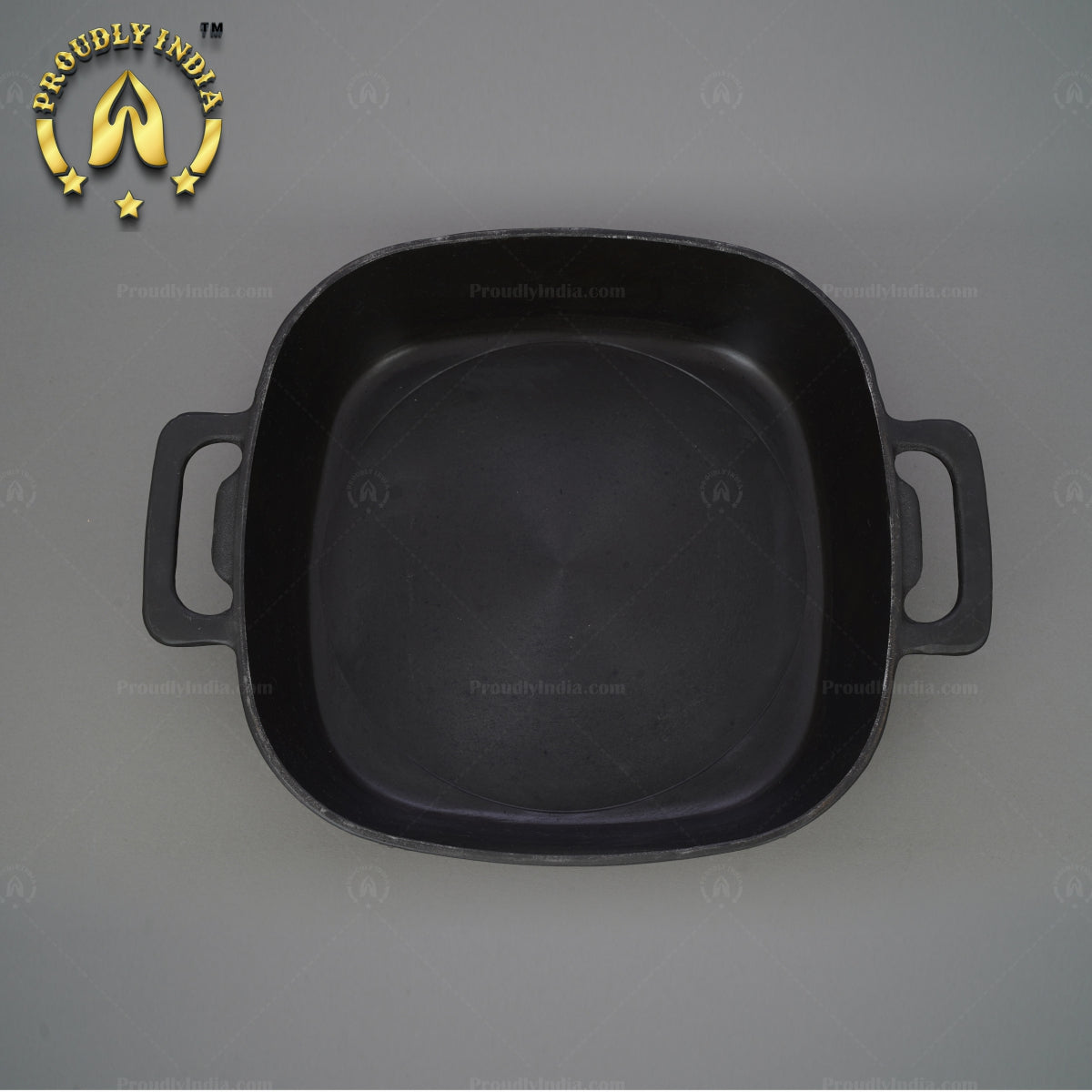 Cast Iron Square Casserole with lid