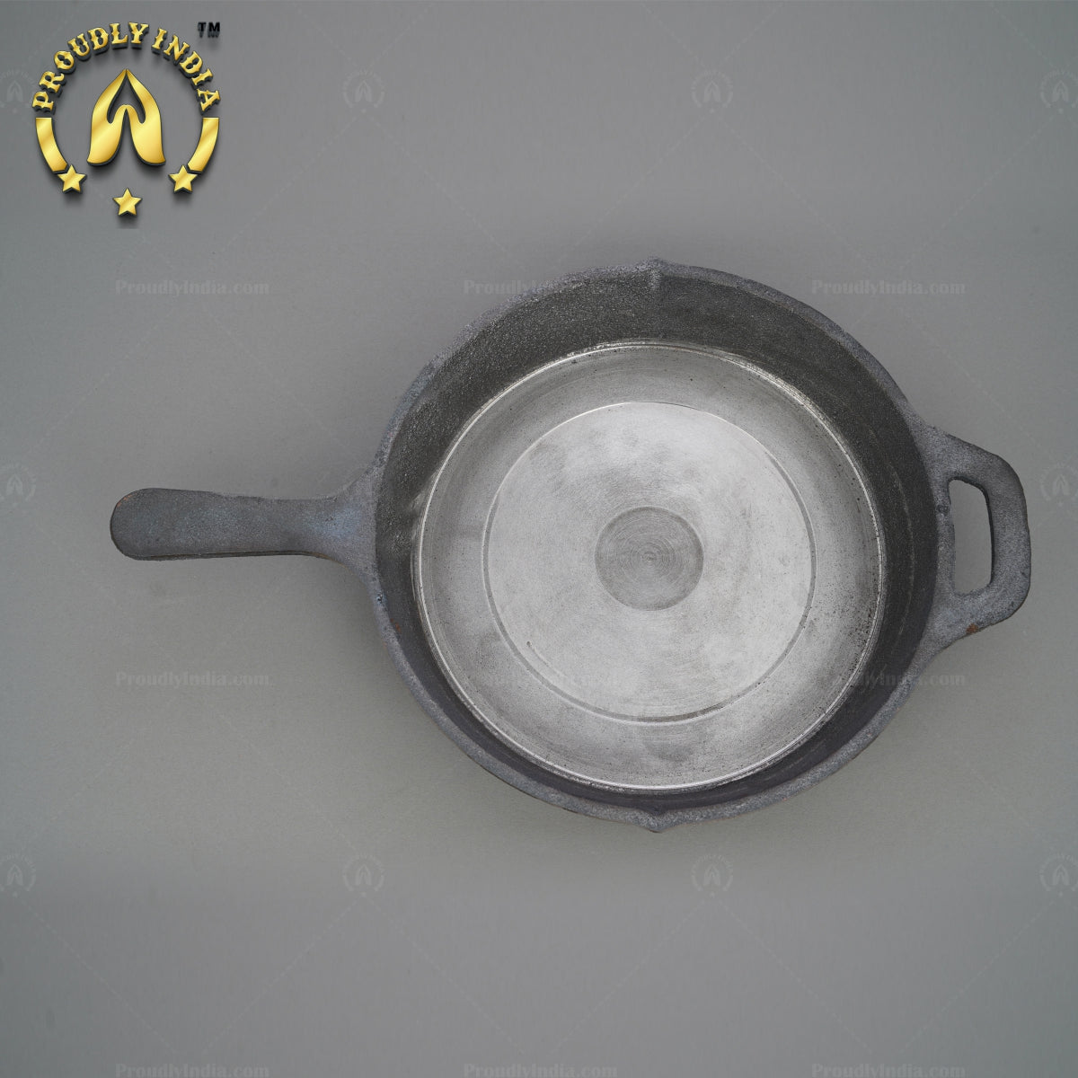 Iron Skillet Pan With Single Handle