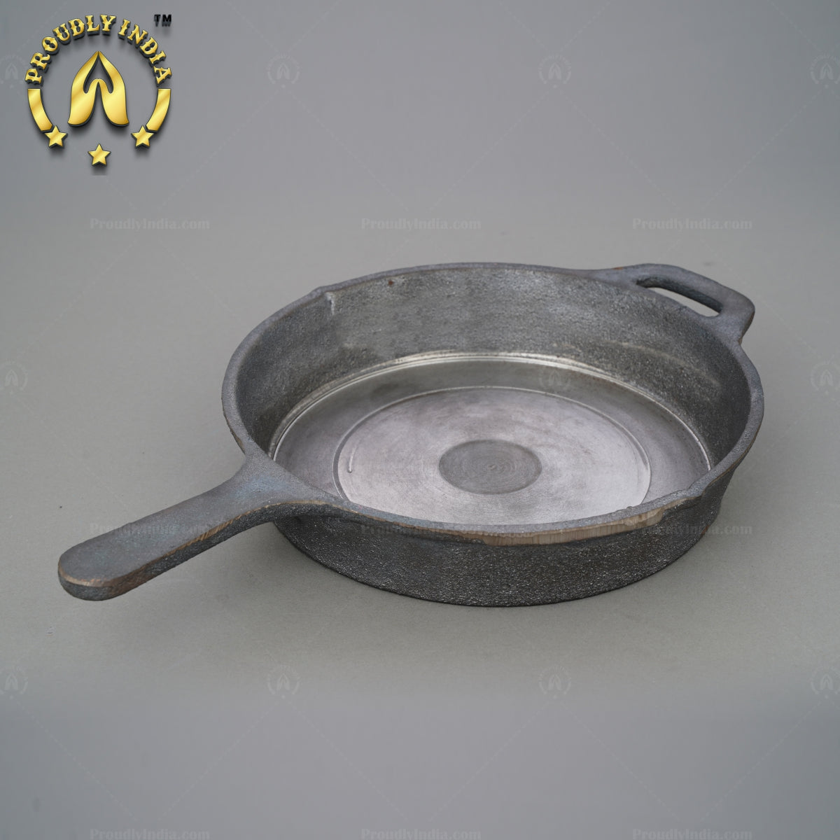 Iron Skillet Pan With Single Handle