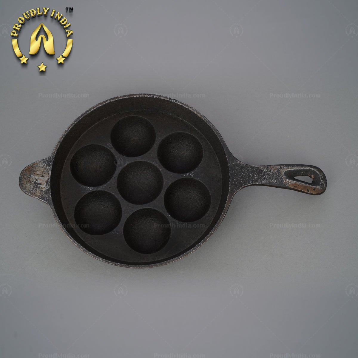 7 Pits Long Handle Paniyaram Pan