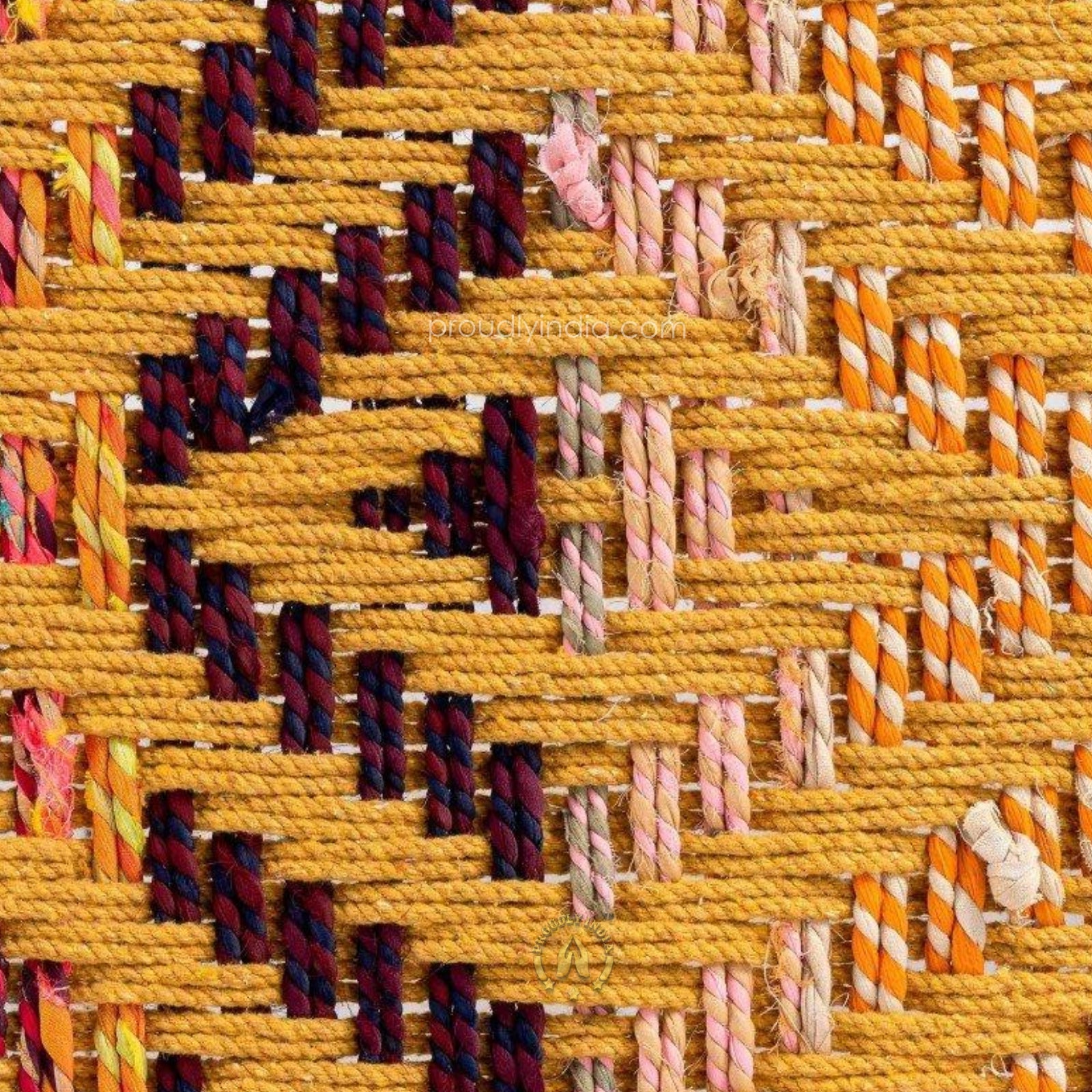 Handoven Multicolor Charpai