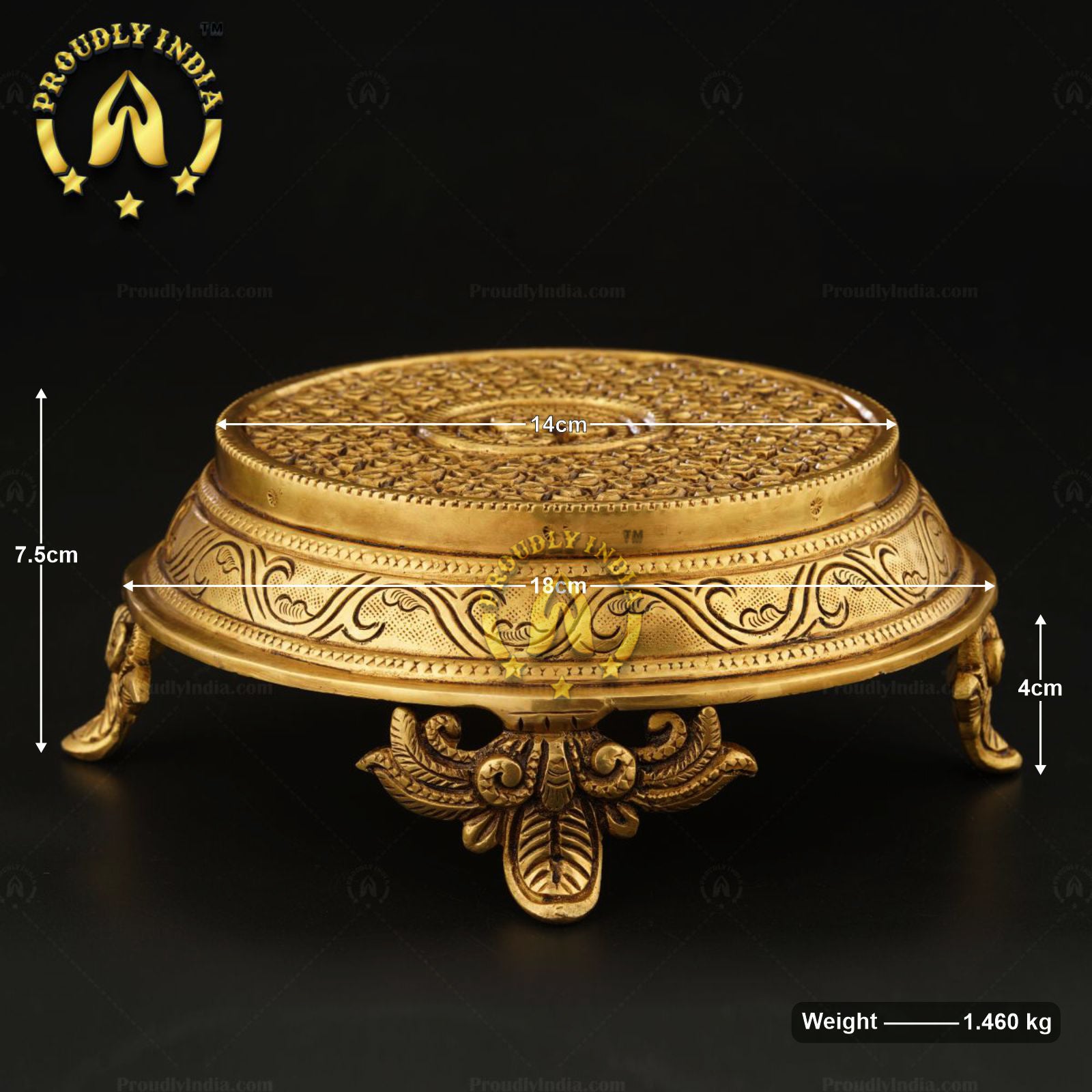 Brass Bajoth Chowki Paat