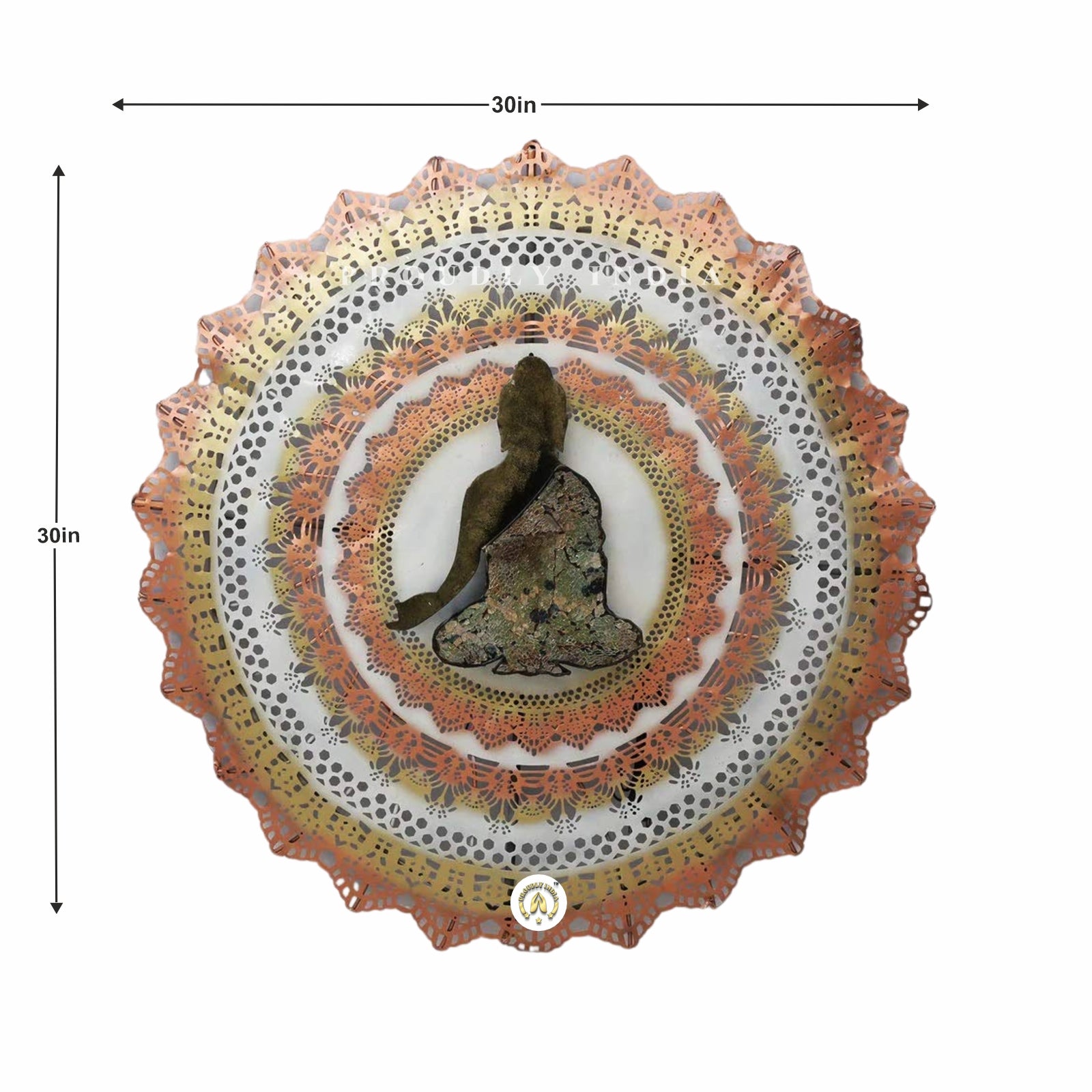 Tranquil Mandala Grace LED Wall Decor
