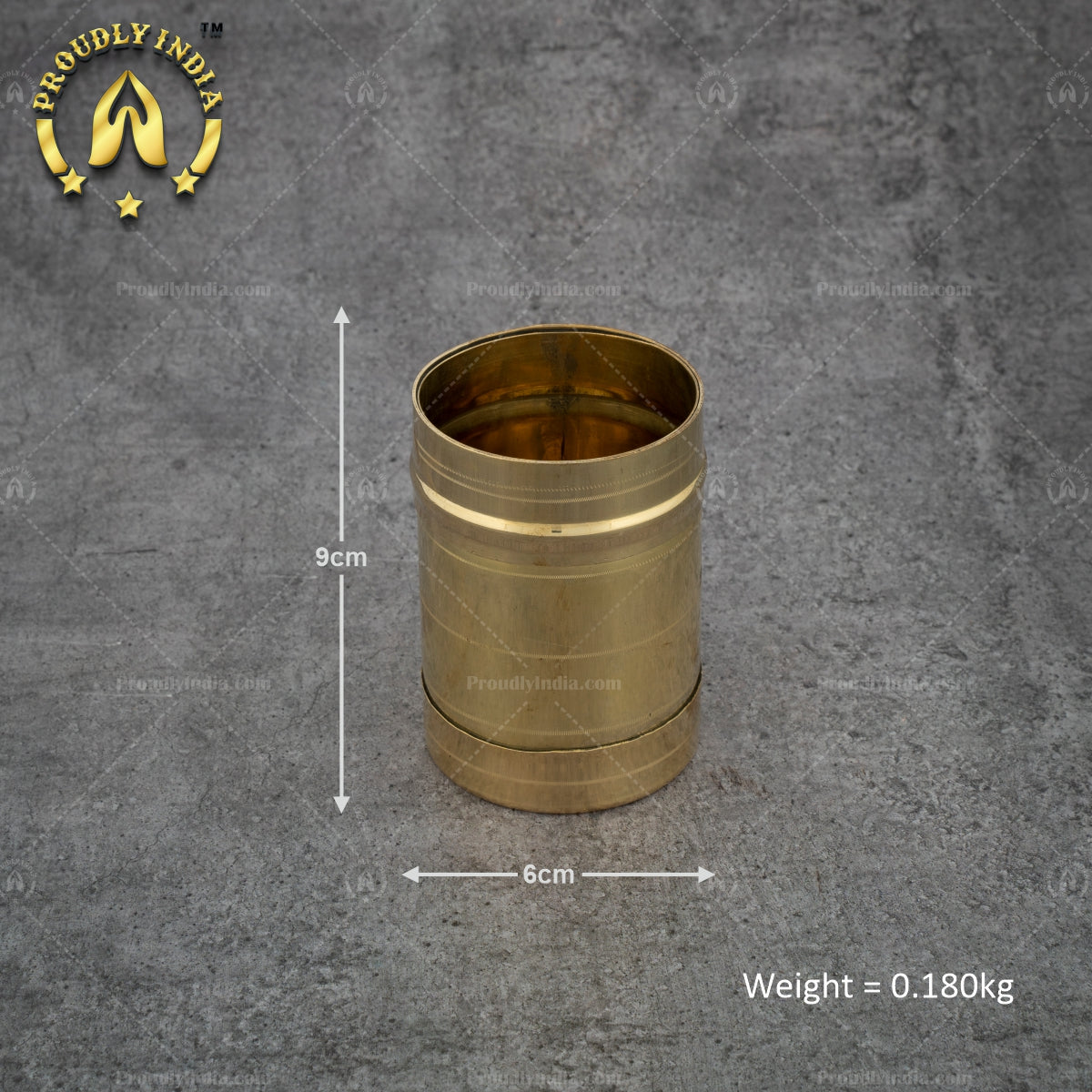 Brass Measuring Cup Set